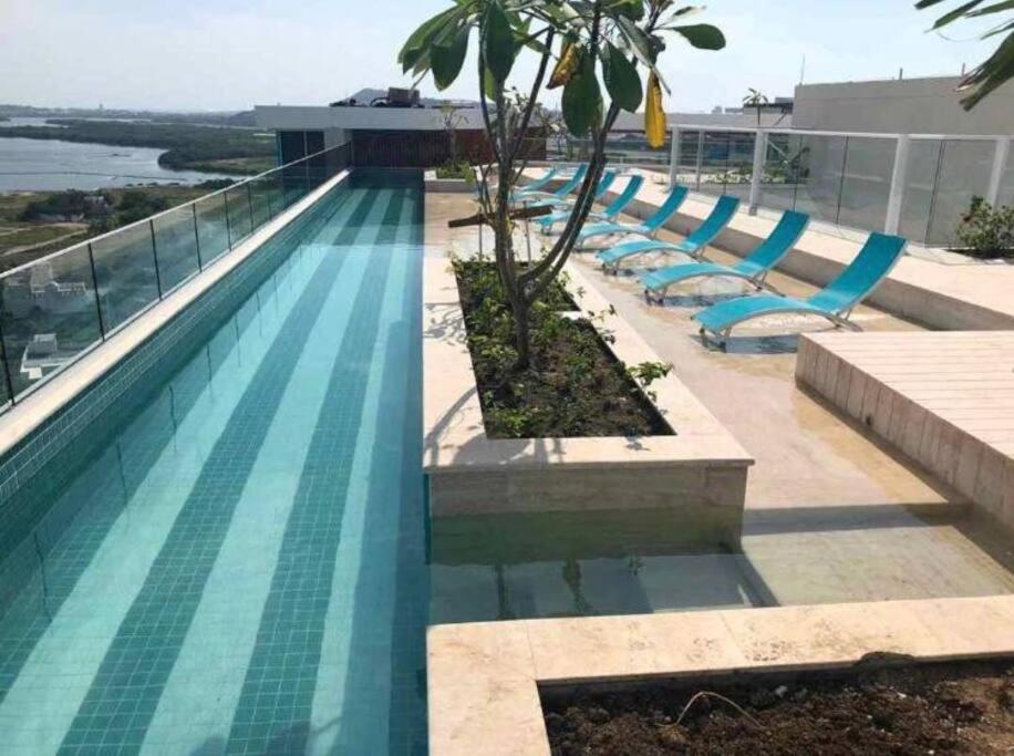 Apartamento en edificio con espectacular terraza