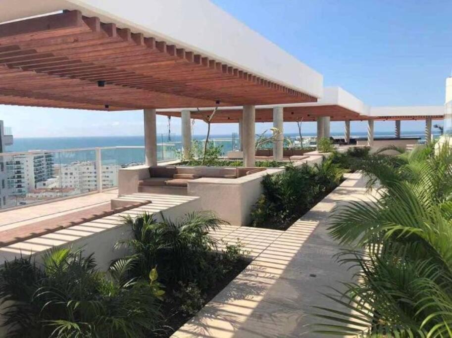 Apartamento en edificio con espectacular terraza