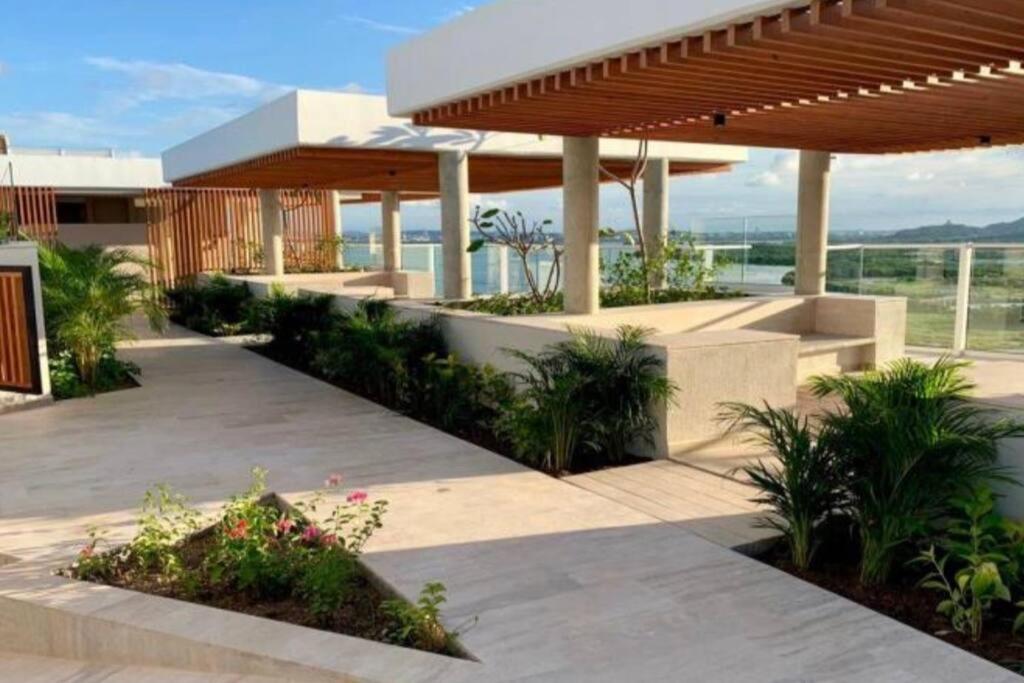 Apartamento en edificio con espectacular terraza