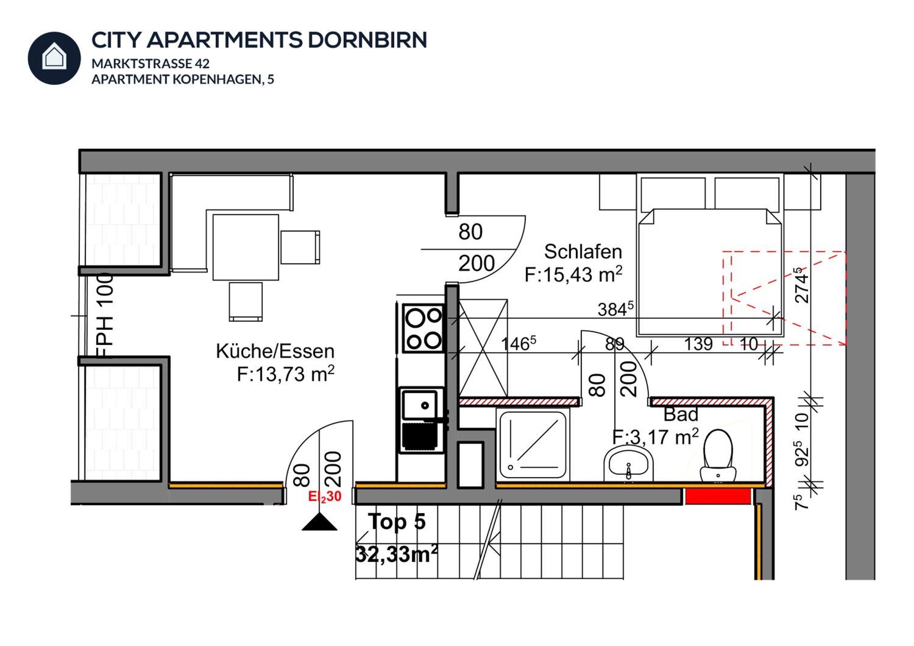 STADTHAUS M42 Dornbirn - Apartment Top 5
