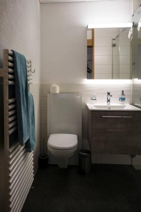 Moderne 2-Zimmer-Wohnung in Albinen mit Aussicht