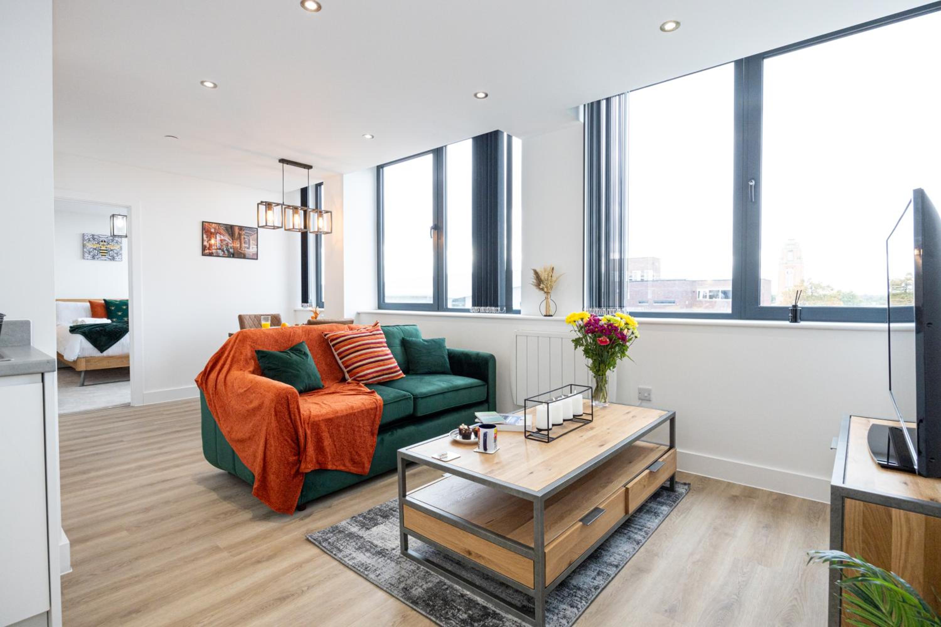 Chic Luxury Apartment near Old Trafford Stadiums Manchester view 2