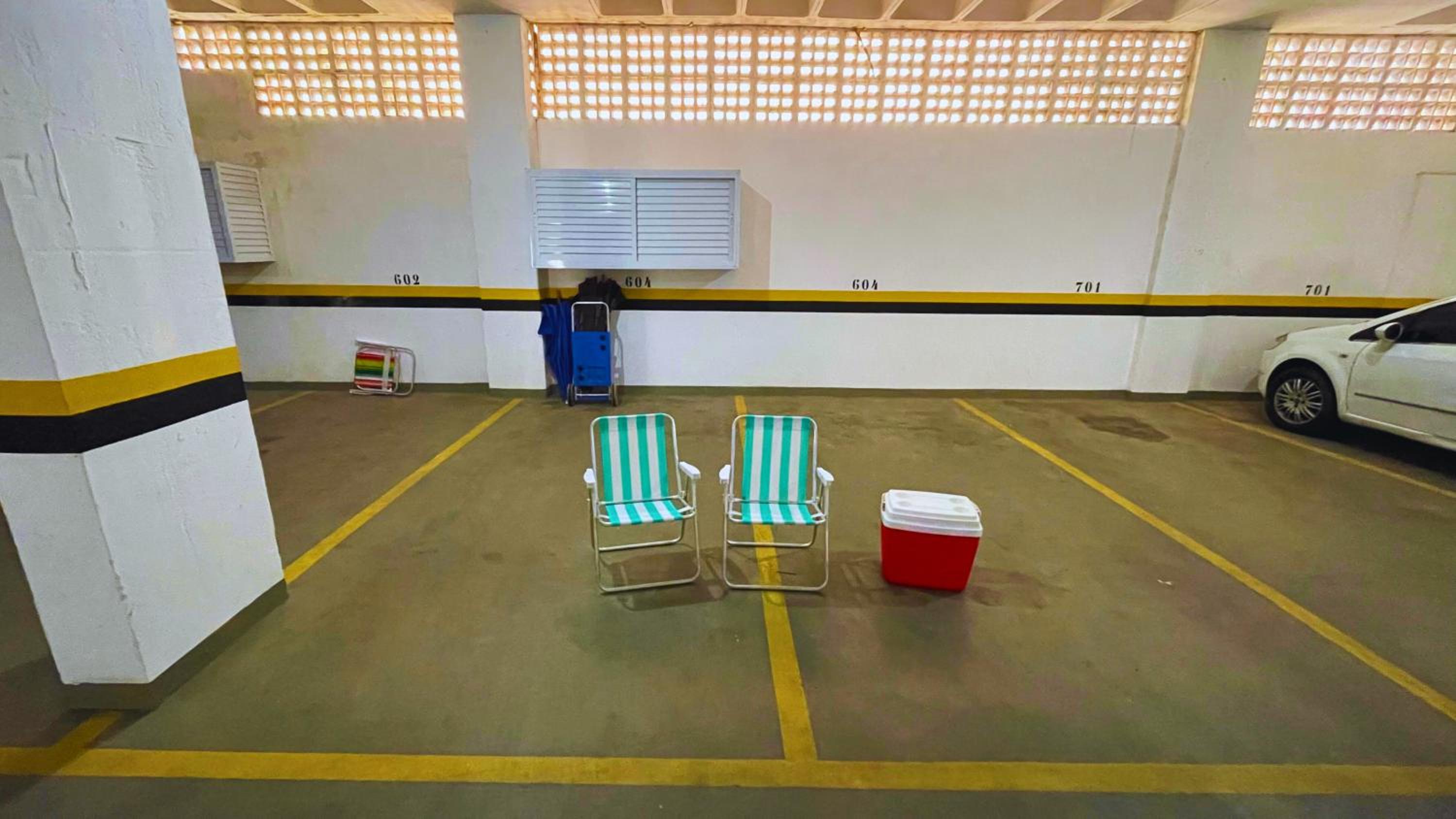 Apê MegaSofá - 3 quartos com Vista mar na Praia do Morro e 2 vagas garagem