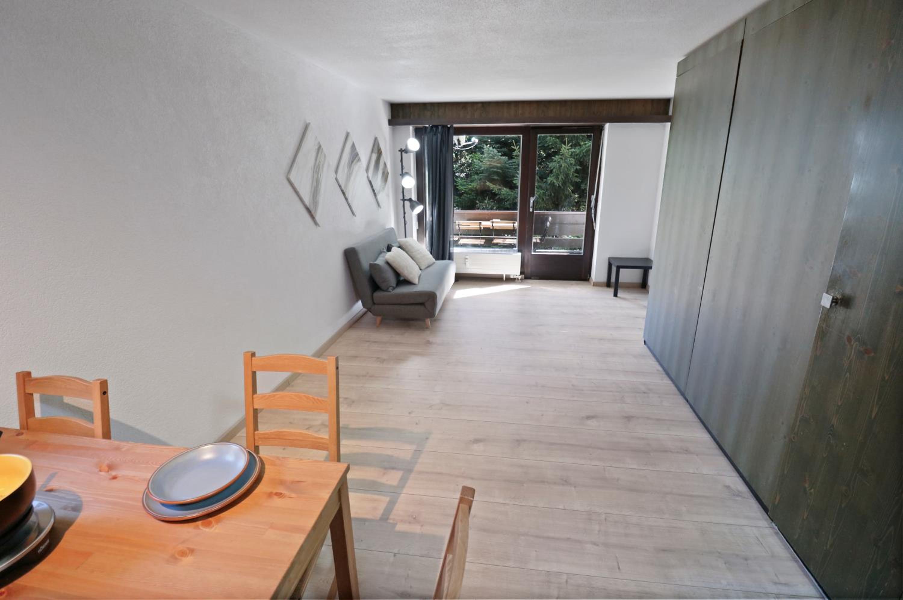 Studio rénové à côté des pistes