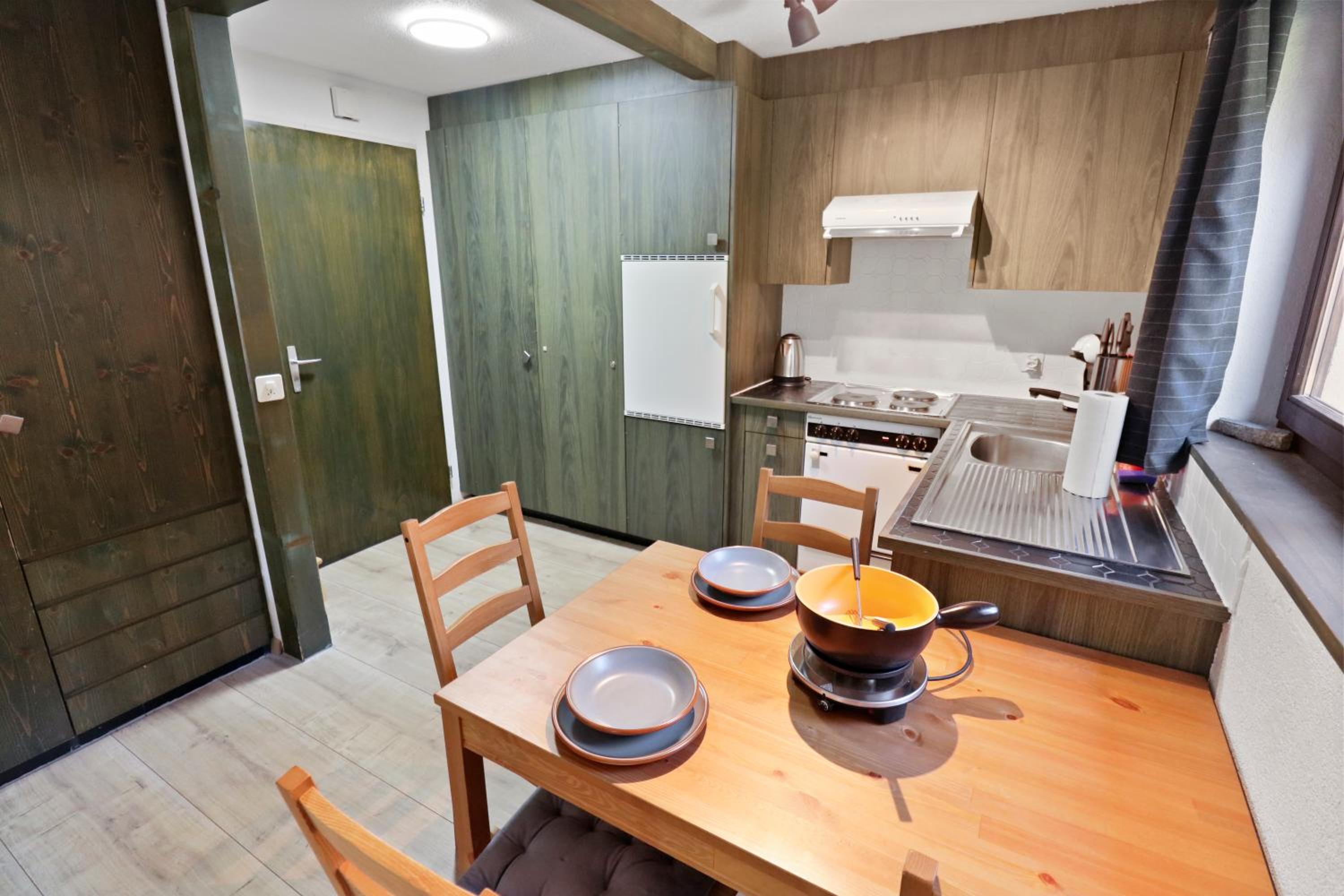 Studio rénové à côté des pistes