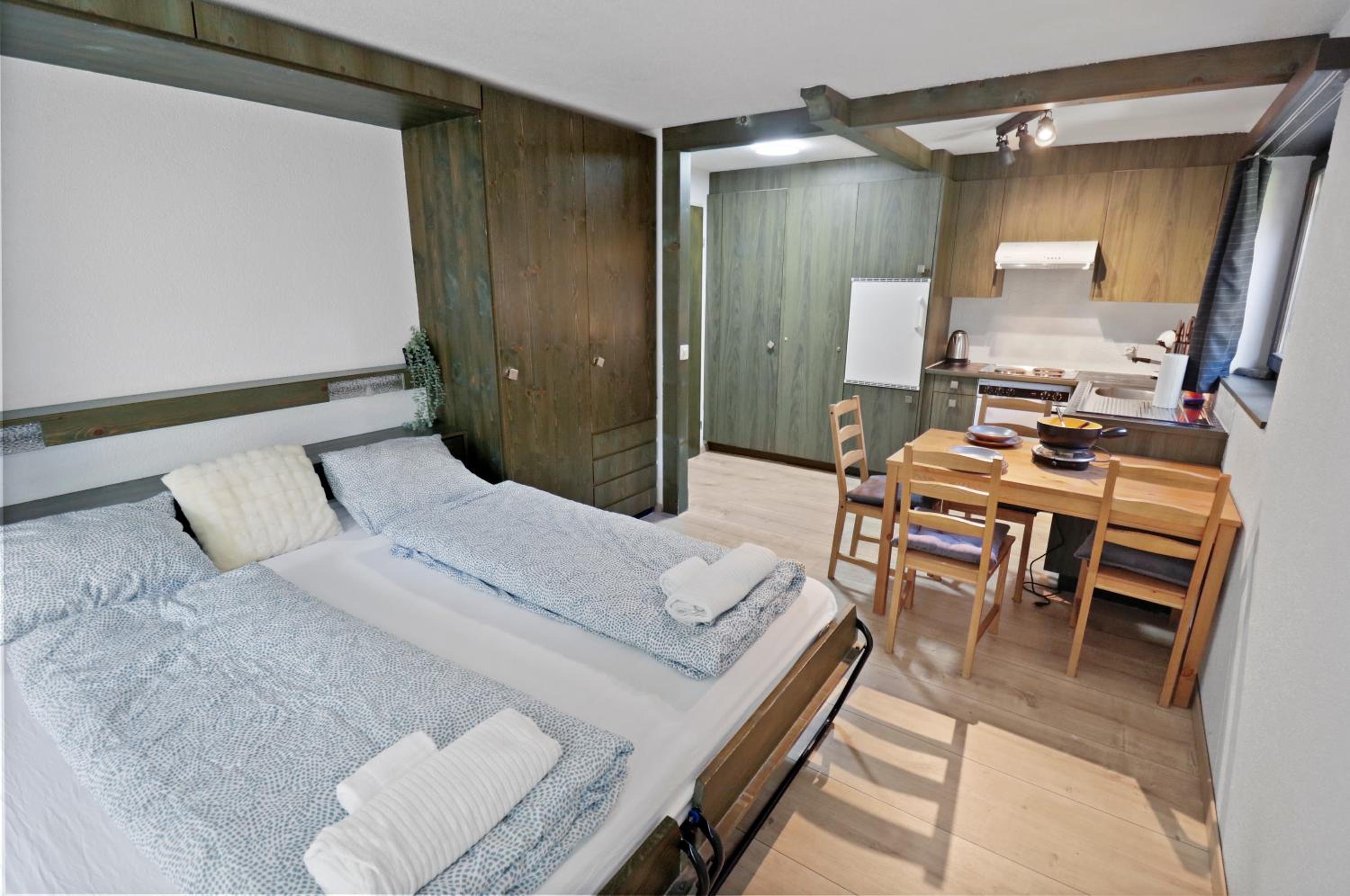 Studio rénové à côté des pistes