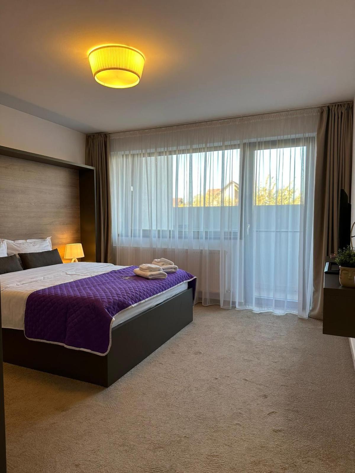 Luxury Glam Apartments & Studios near Coresi Mall view 3