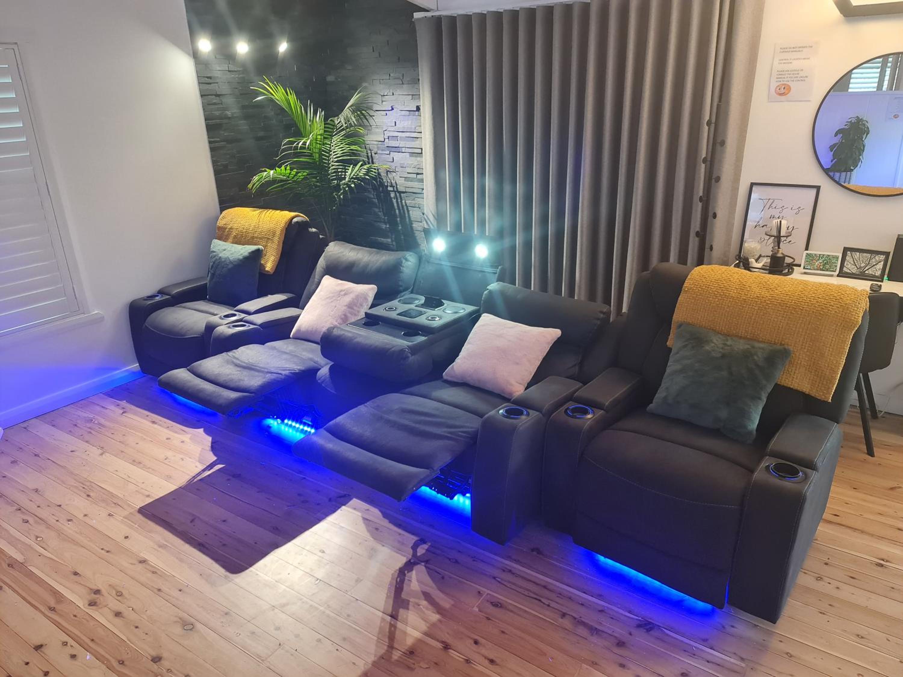 The Smart Retreat-Voice control smart house spa bath cinema