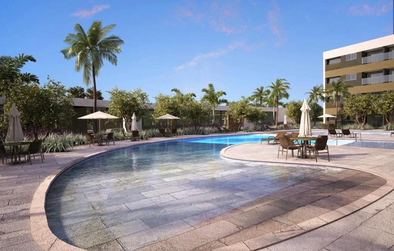 Conforto Térreo de Luxo frente a Piscina - Aloha A17