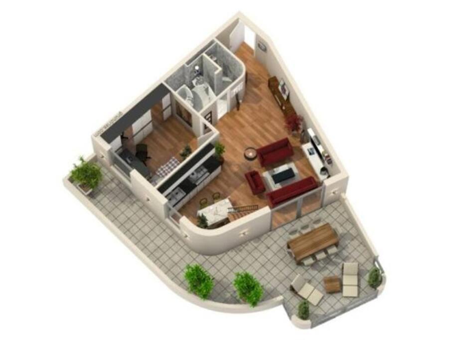 Traumwohnung mit großer Dachterasse