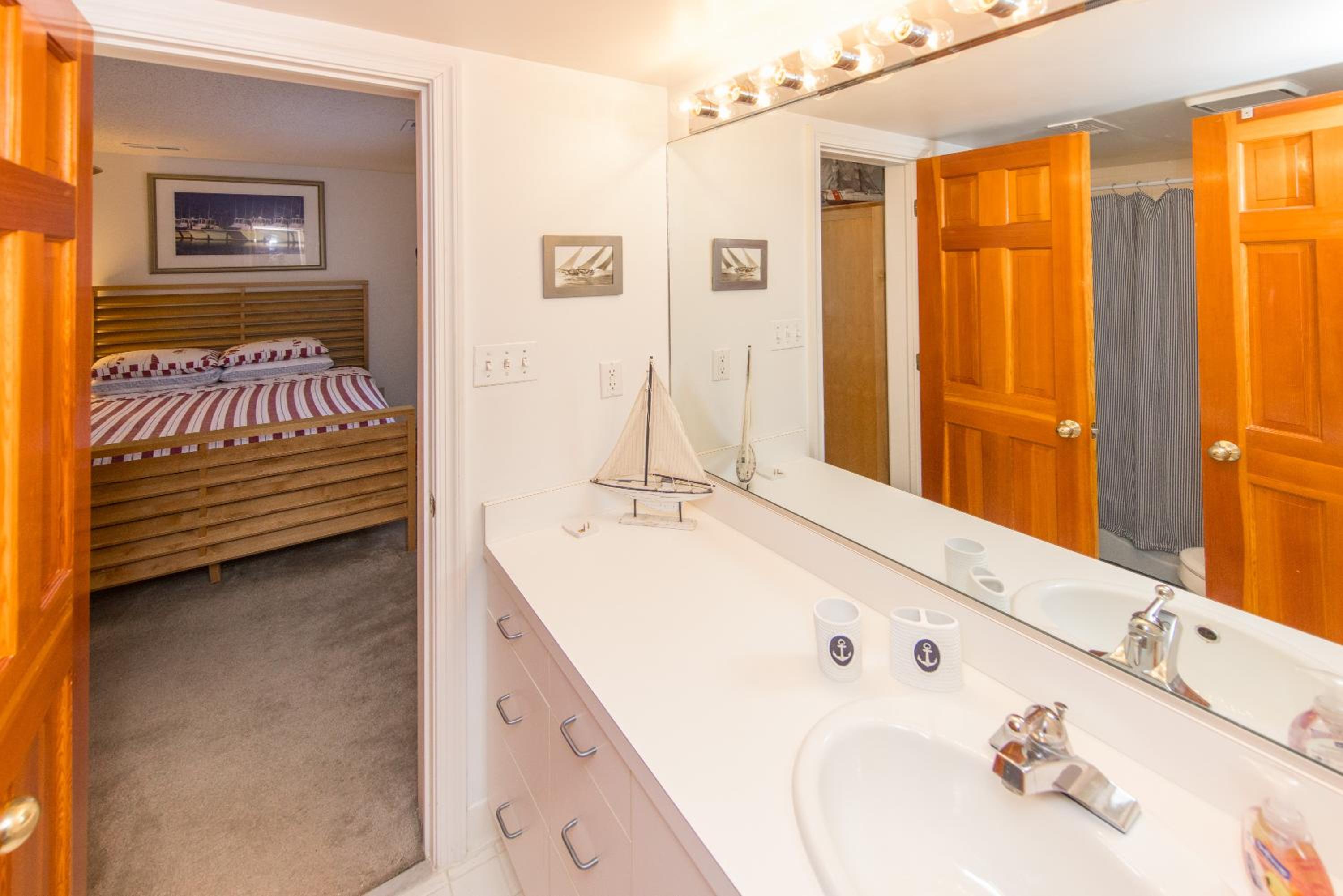 Fairbanks House with beach access just steps from your front door