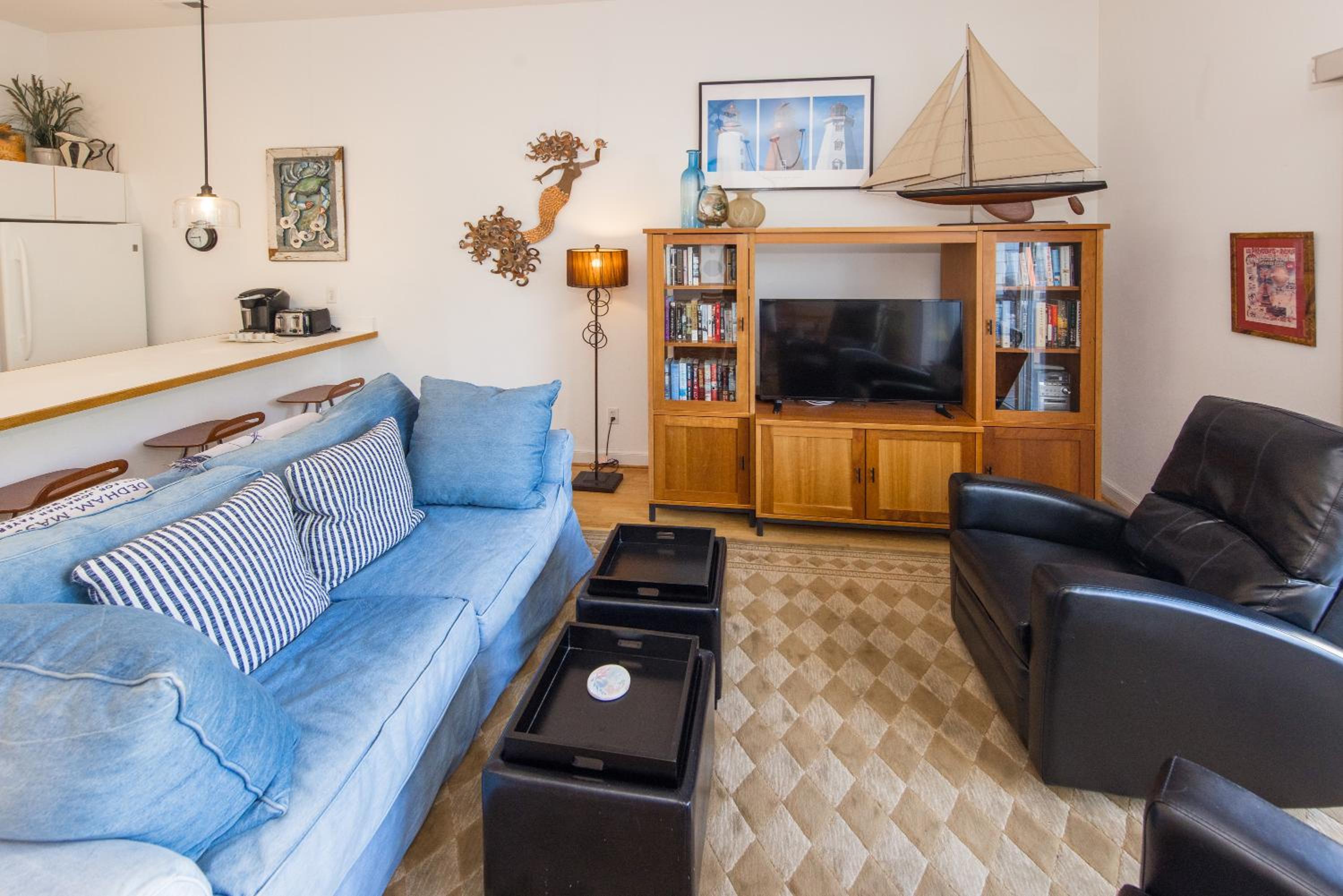 Fairbanks House with beach access just steps from your front door