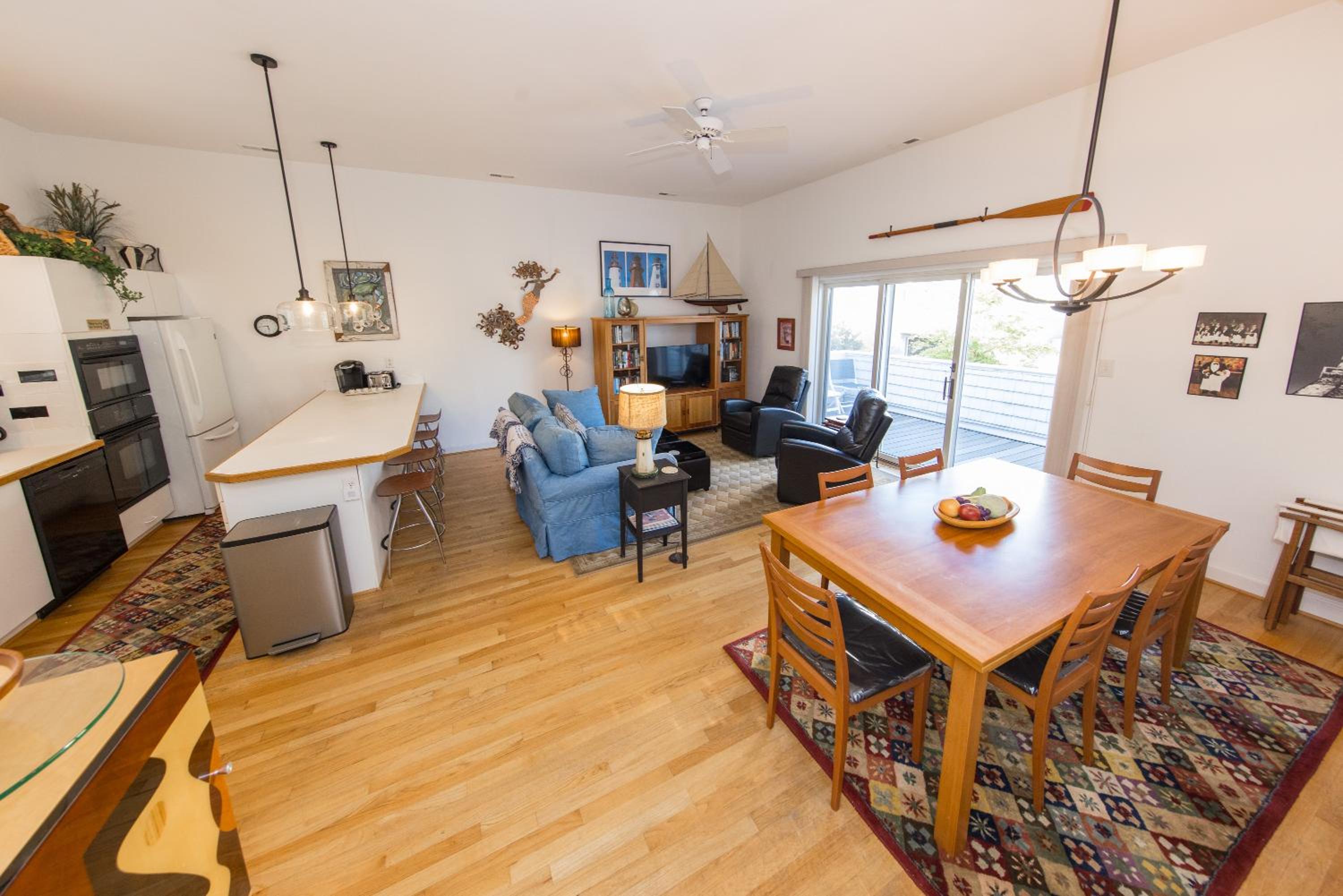 Fairbanks House with beach access just steps from your front door