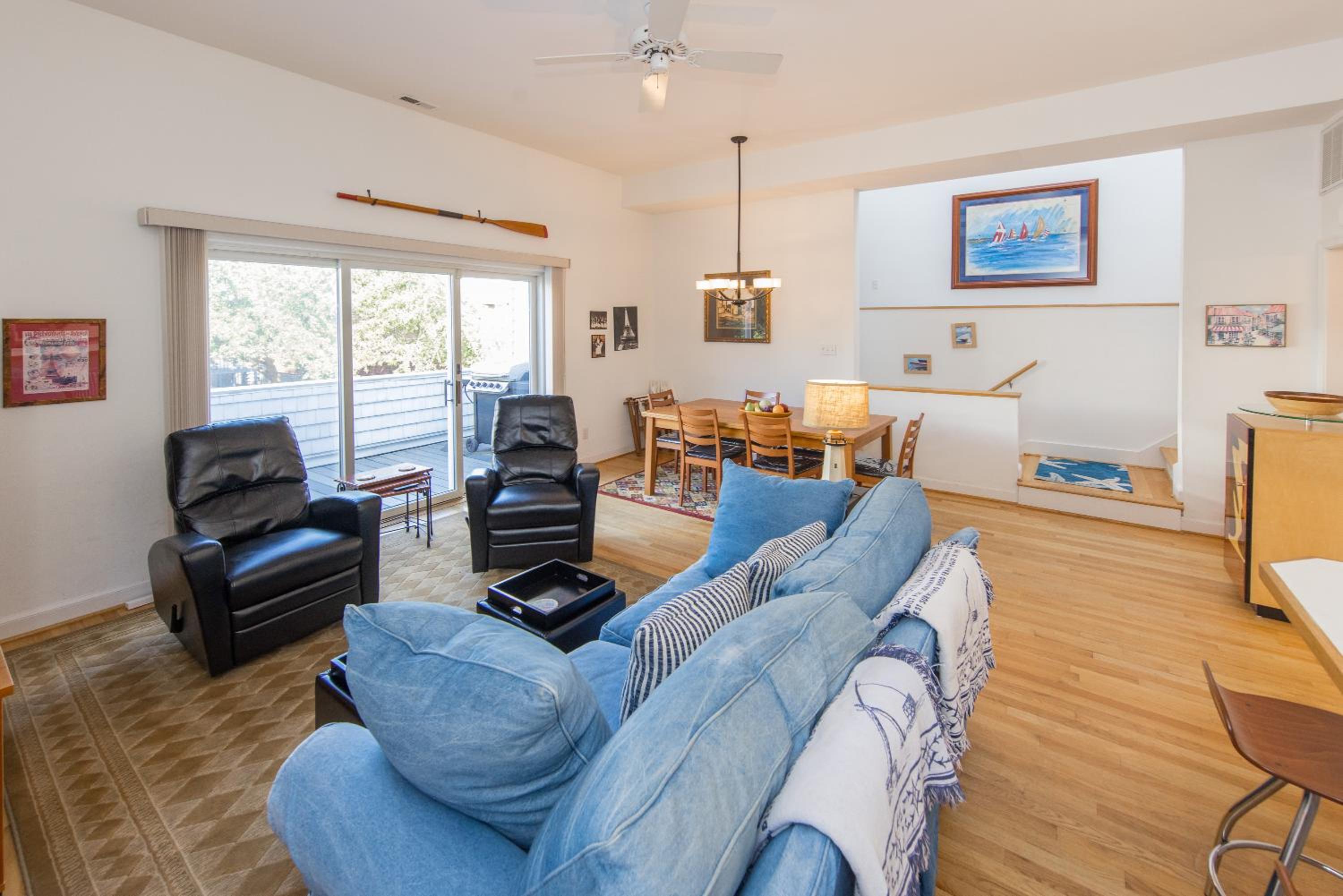 Fairbanks House with beach access just steps from your front door