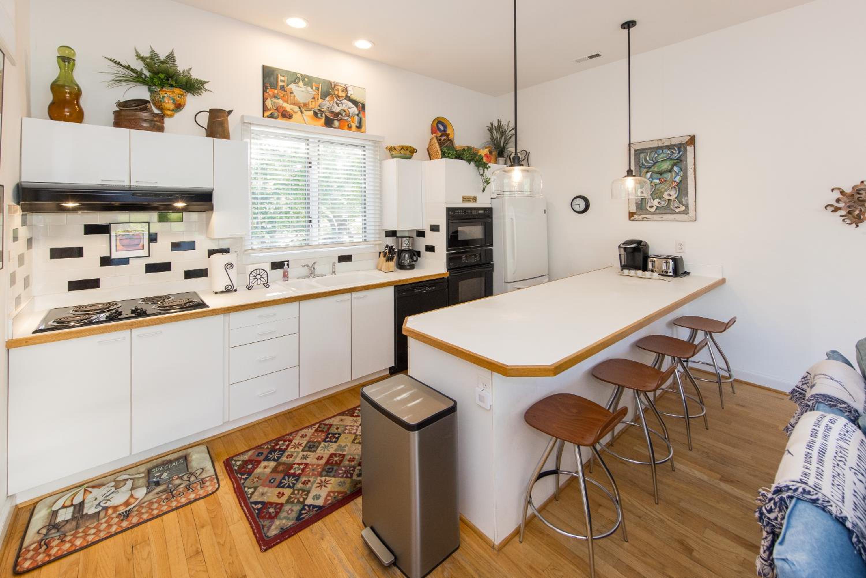 Fairbanks House with beach access just steps from your front door