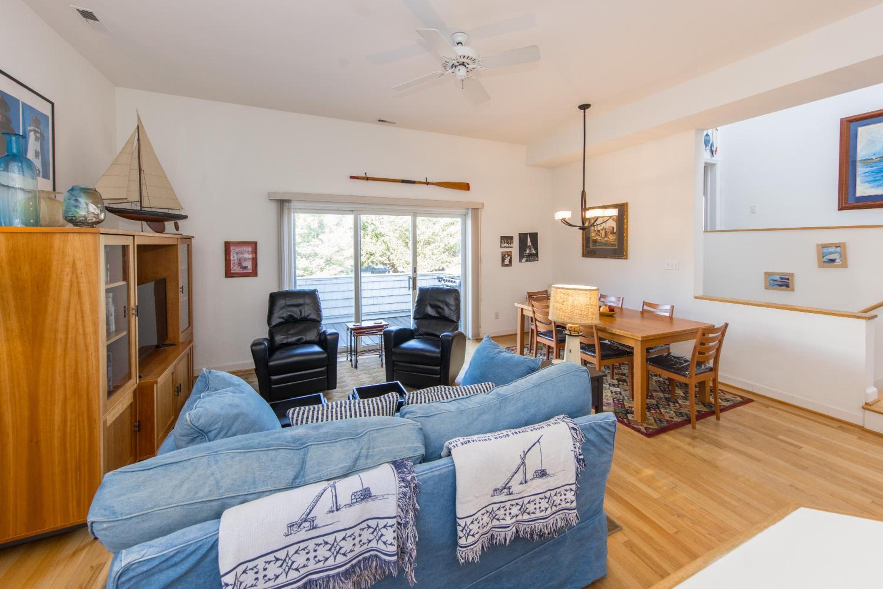Fairbanks House with beach access just steps from your front door