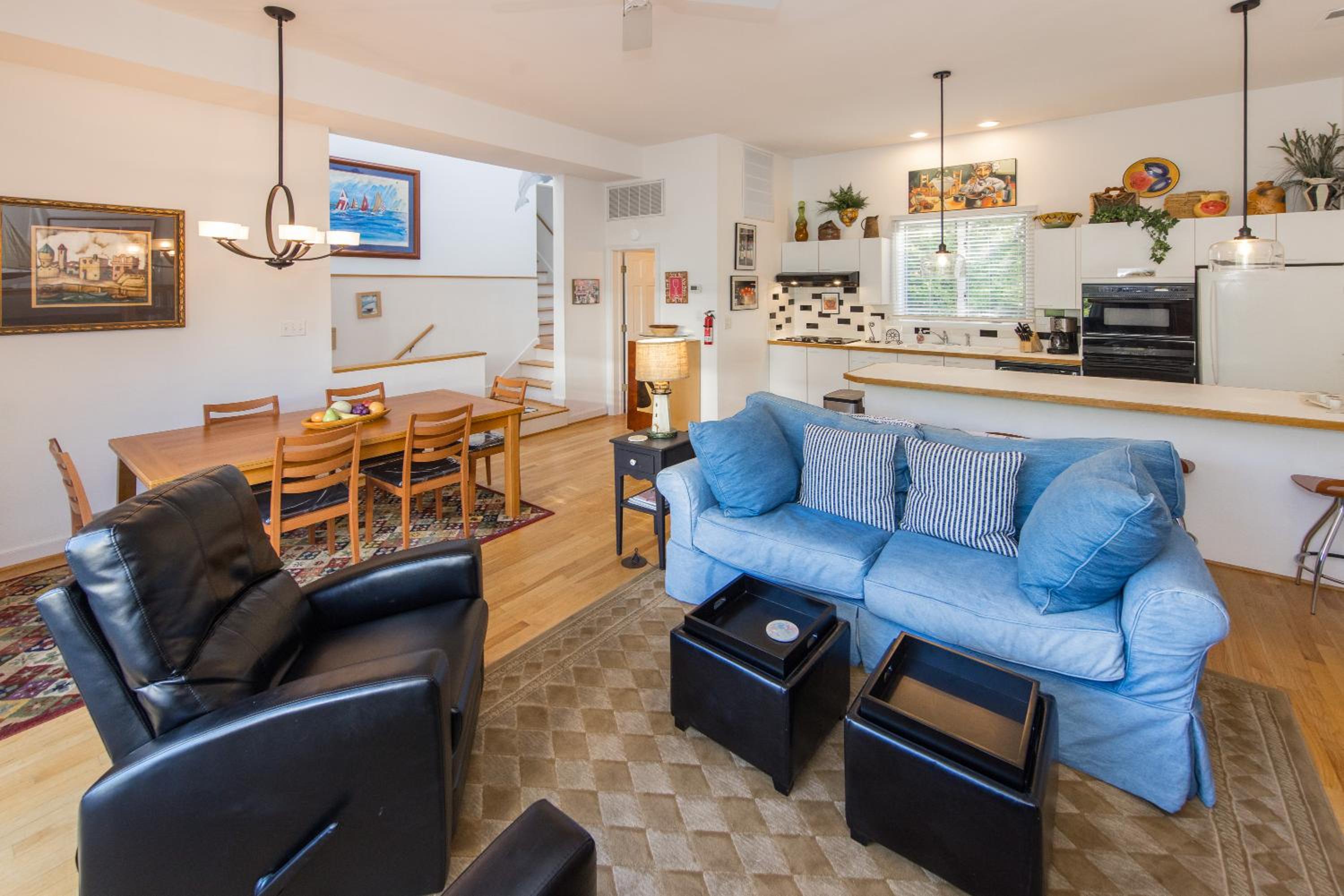 Fairbanks House with beach access just steps from your front door