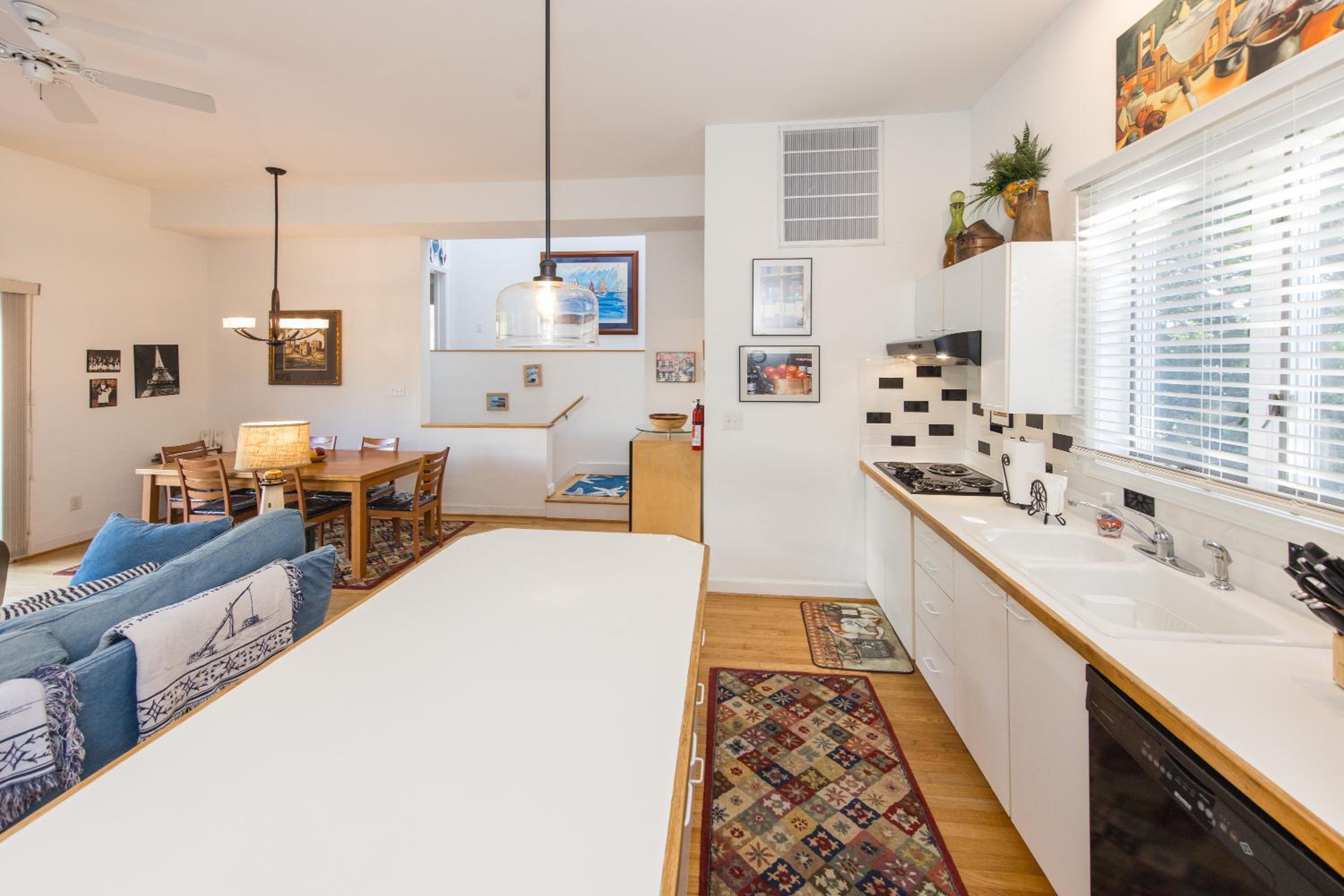 Fairbanks House with beach access just steps from your front door
