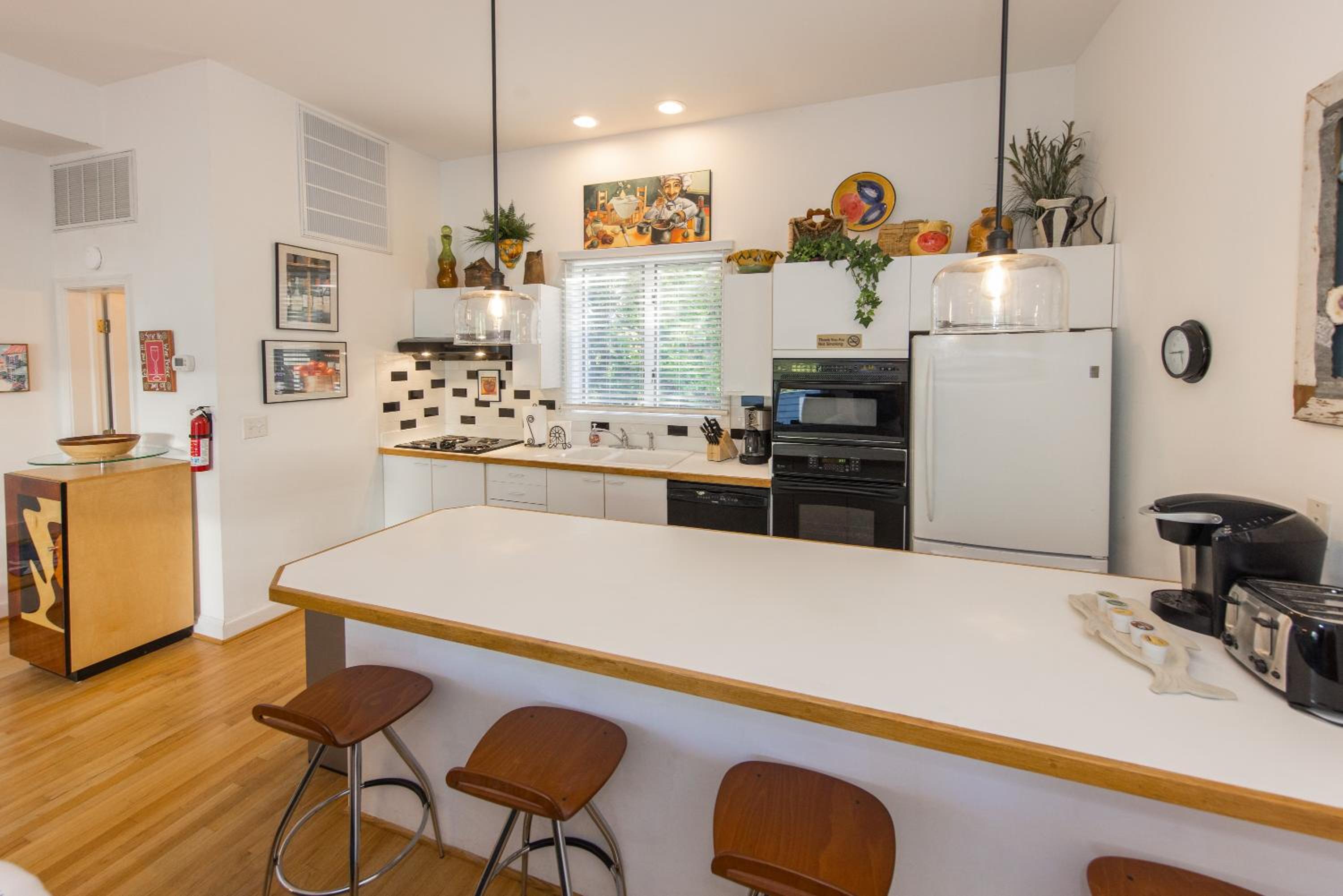 Fairbanks House with beach access just steps from your front door