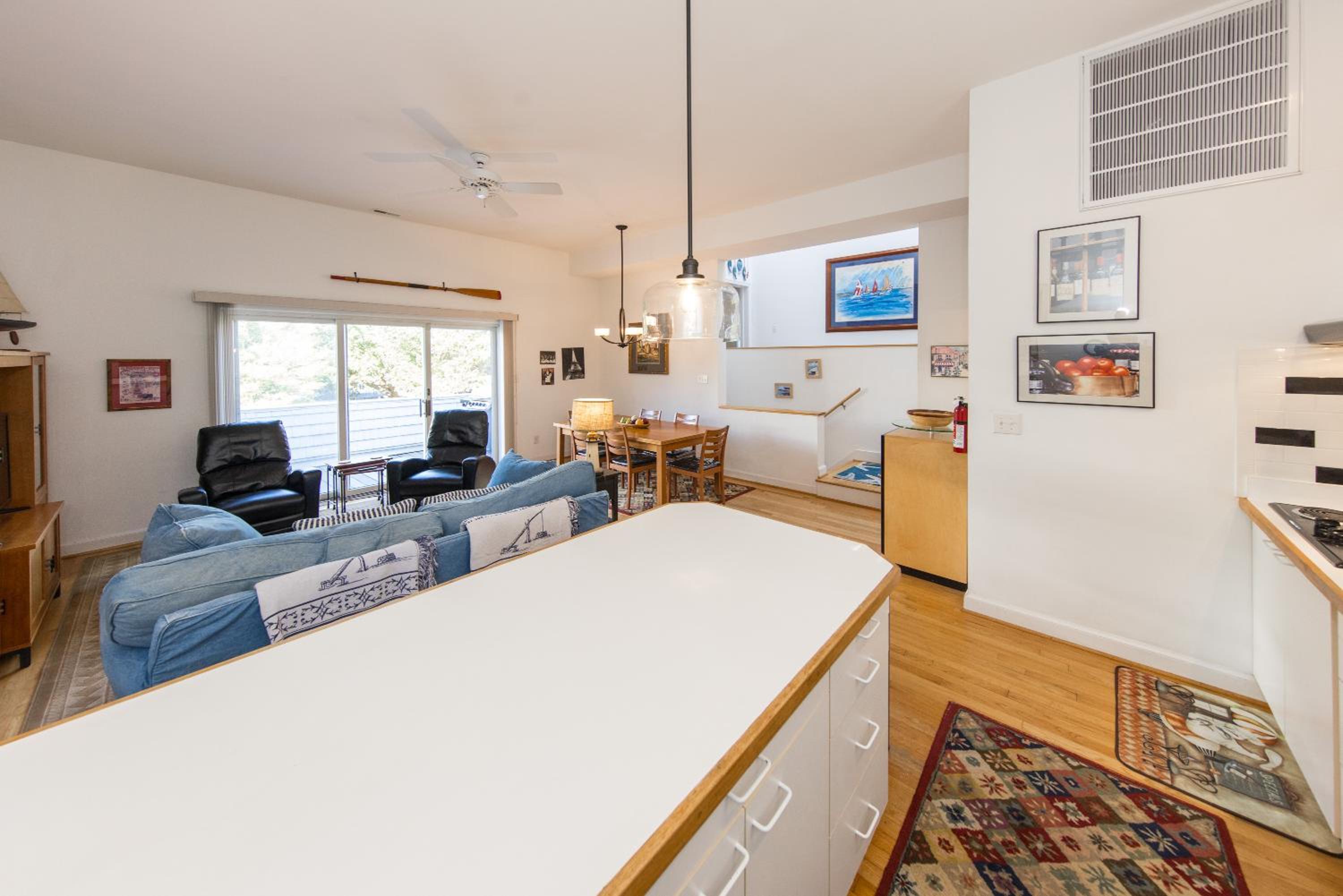 Fairbanks House with beach access just steps from your front door