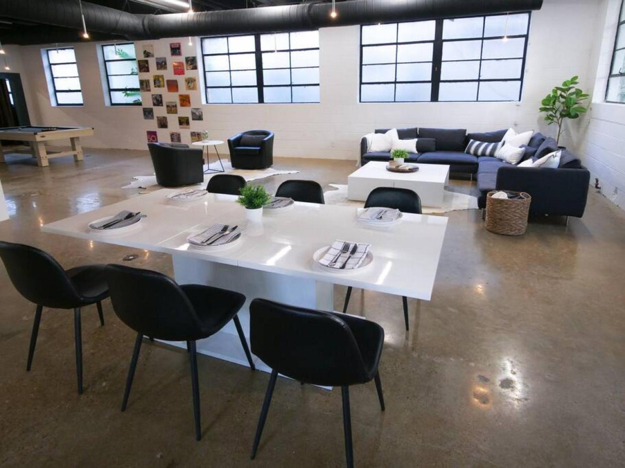 Rock n Row Warehouse HUGE Modern Unique Space