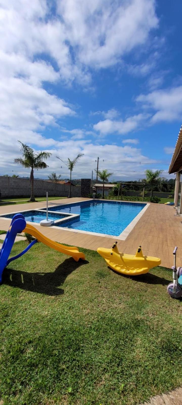 CHÁCARA ALTO PADRÃO MAIRINQUE Piscina com aquecimento Solar