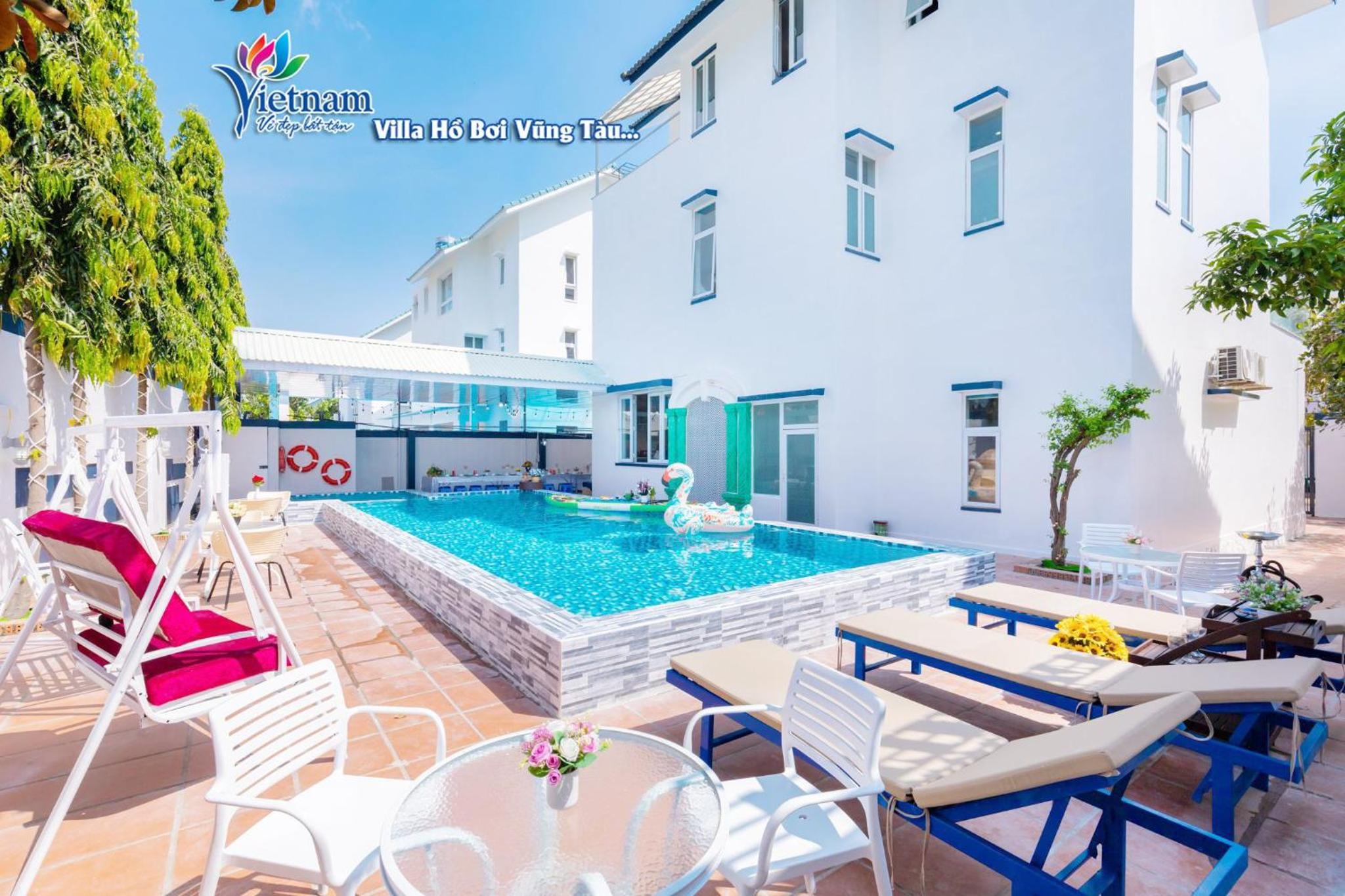 Villa ĐỨC HOÀNG Hồ Bơi LONG CUNG Gần Biển Resort ĐẸP view 5