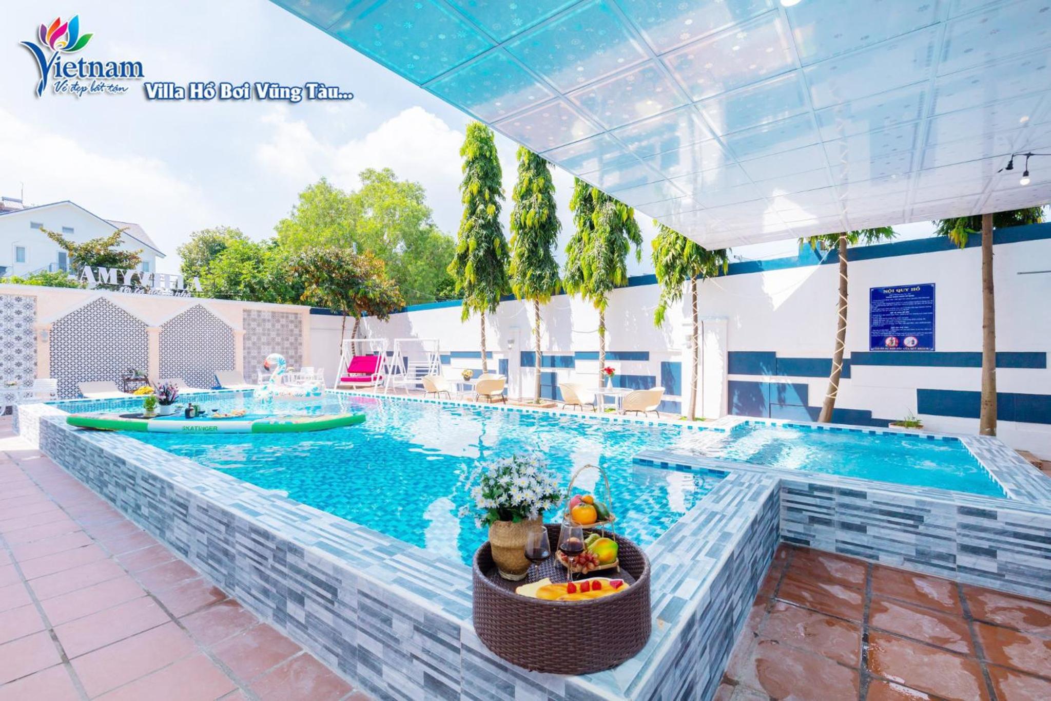 Villa ĐỨC HOÀNG Hồ Bơi LONG CUNG Gần Biển Resort ĐẸP view 2