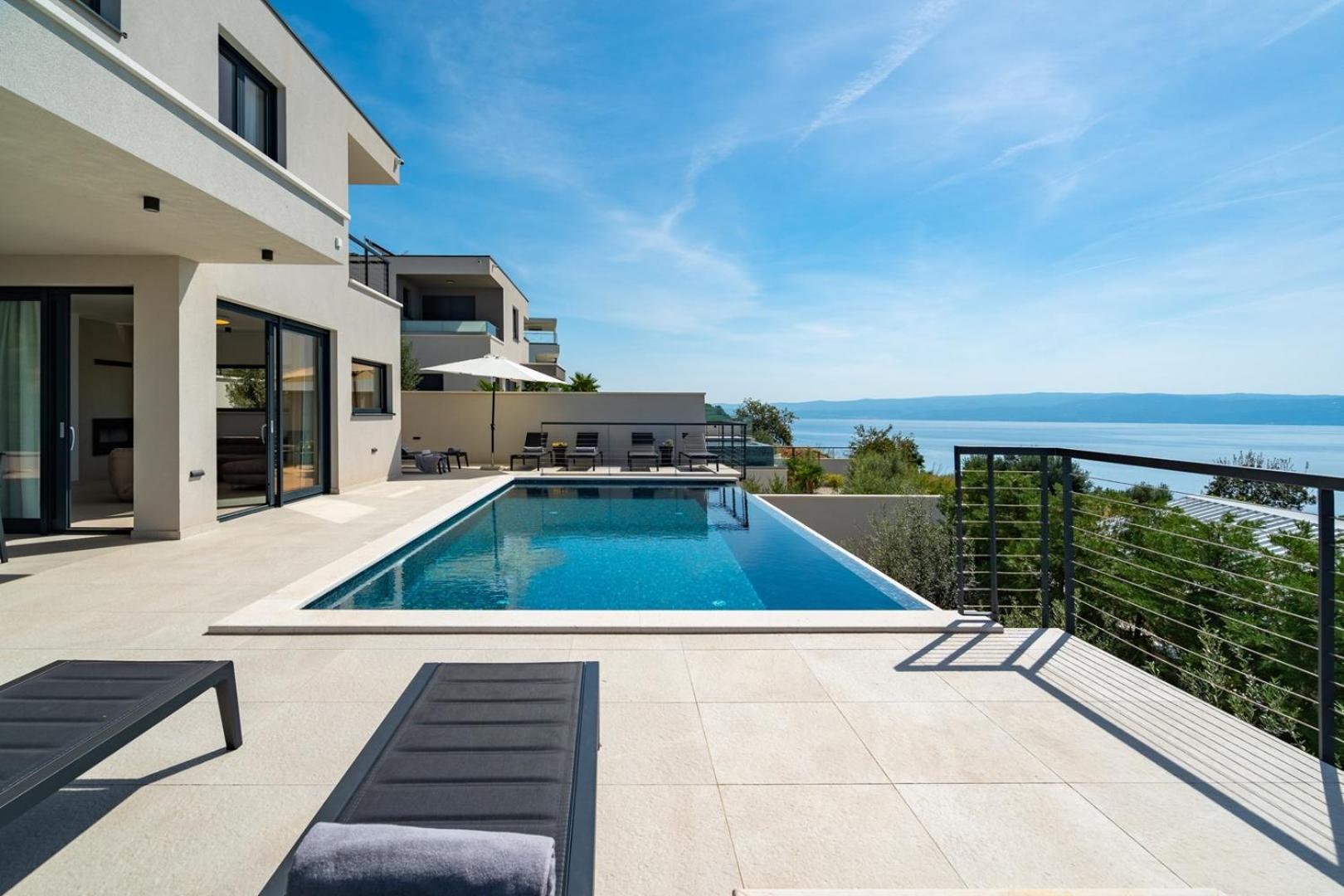 Stylish Villa Olea with heated pool and panoramic sea views view 3