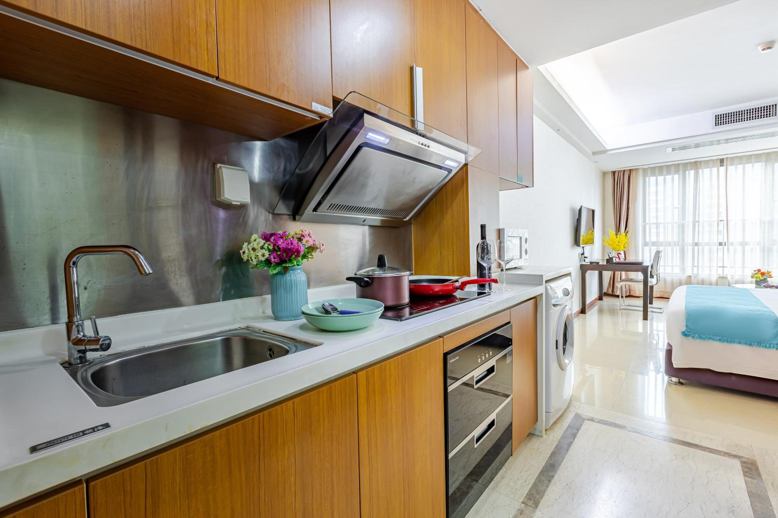Waifiden Apartment Minjian Jinrong Building-Free Shuttle Bus to Canton Fair