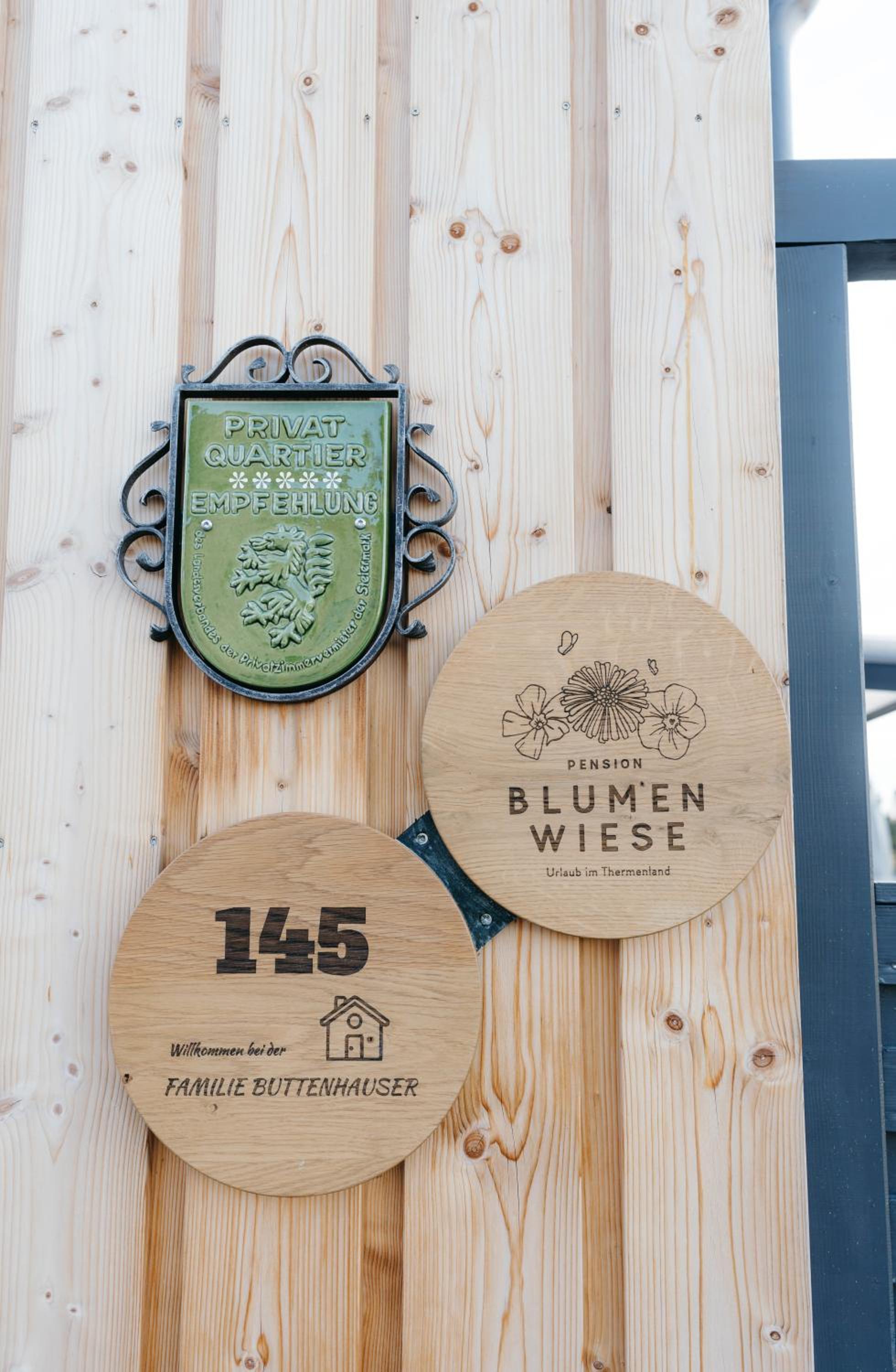 Pension Blumenwiese - Mitten im Thermenland