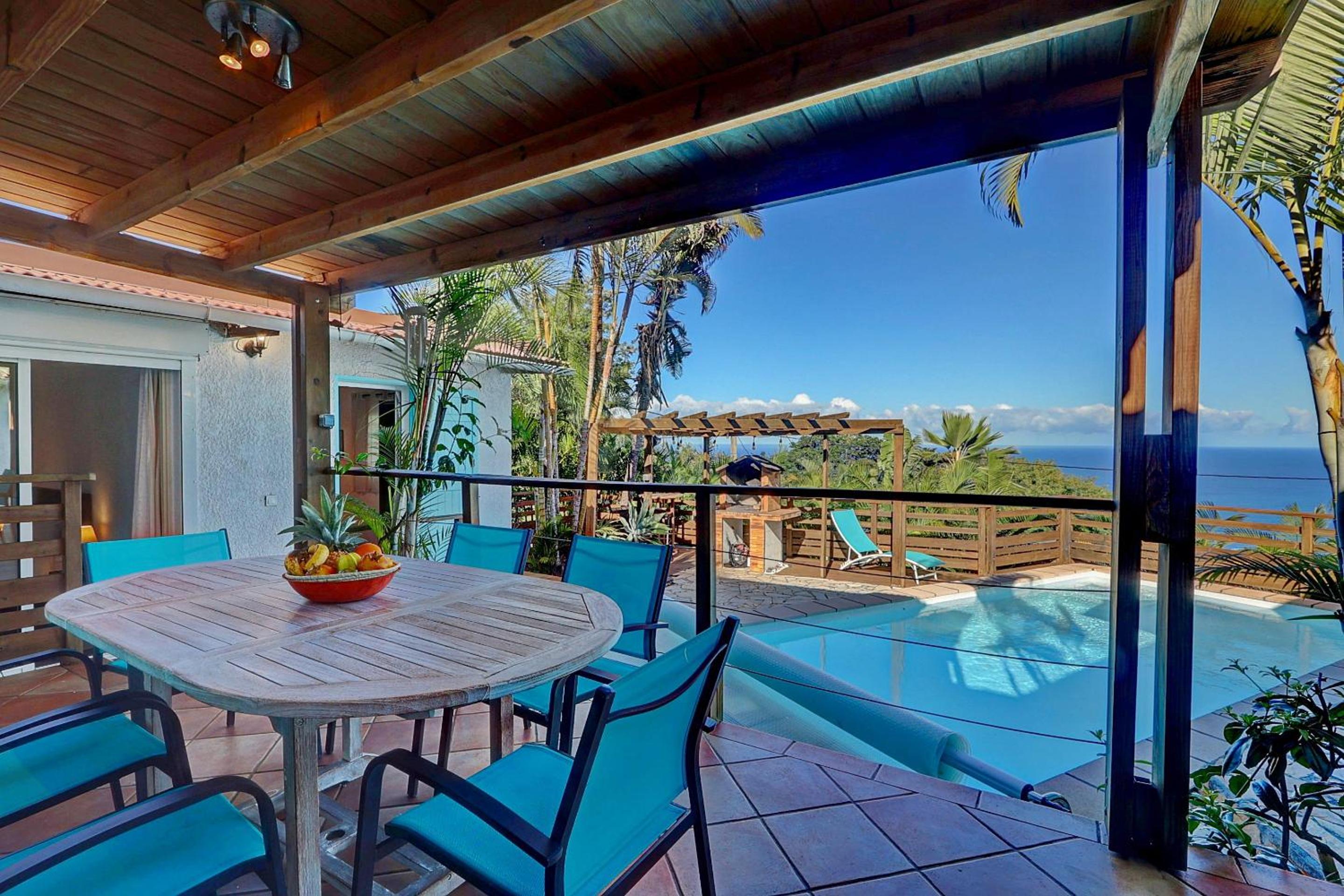 Villa St Leu vue mer proche lagon et commodités view 3