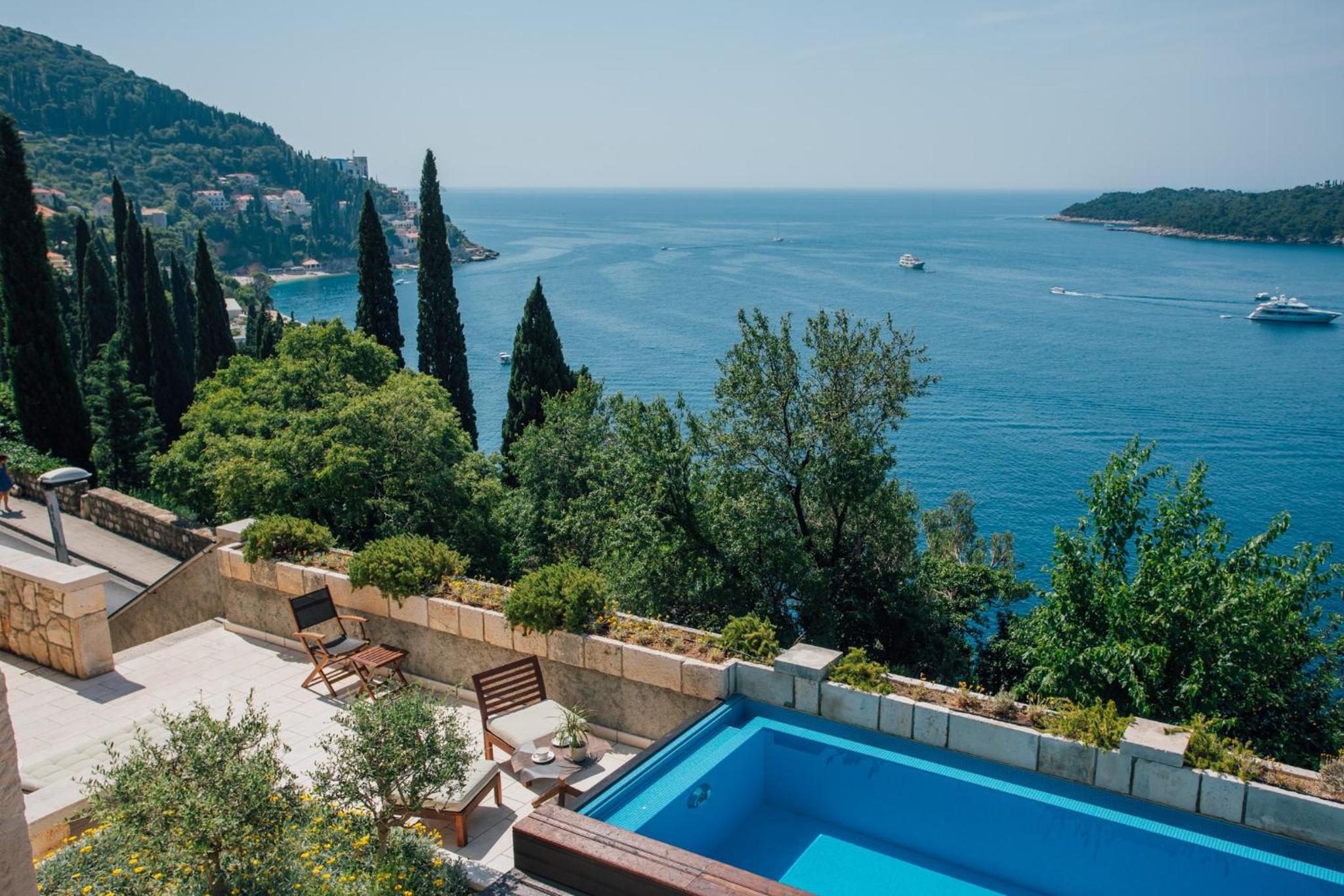 Breathtaking Dubrovnik Views Villa Grande Bukovca Beautiful 5 Bedrooms