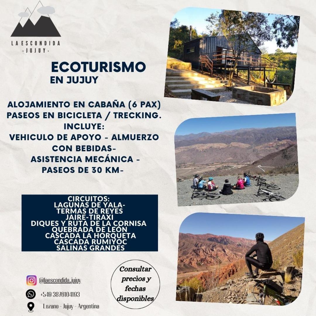 Complejo de Cabañas Eco-sustentables - La escondida -