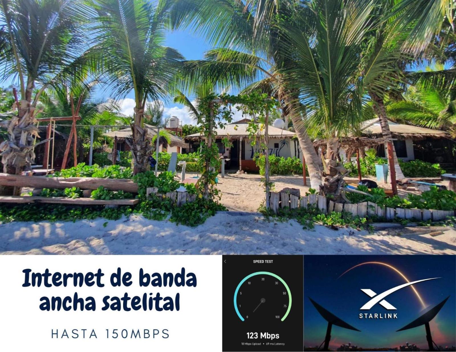 Lunazul Eco-Cabaña Frente al Mar