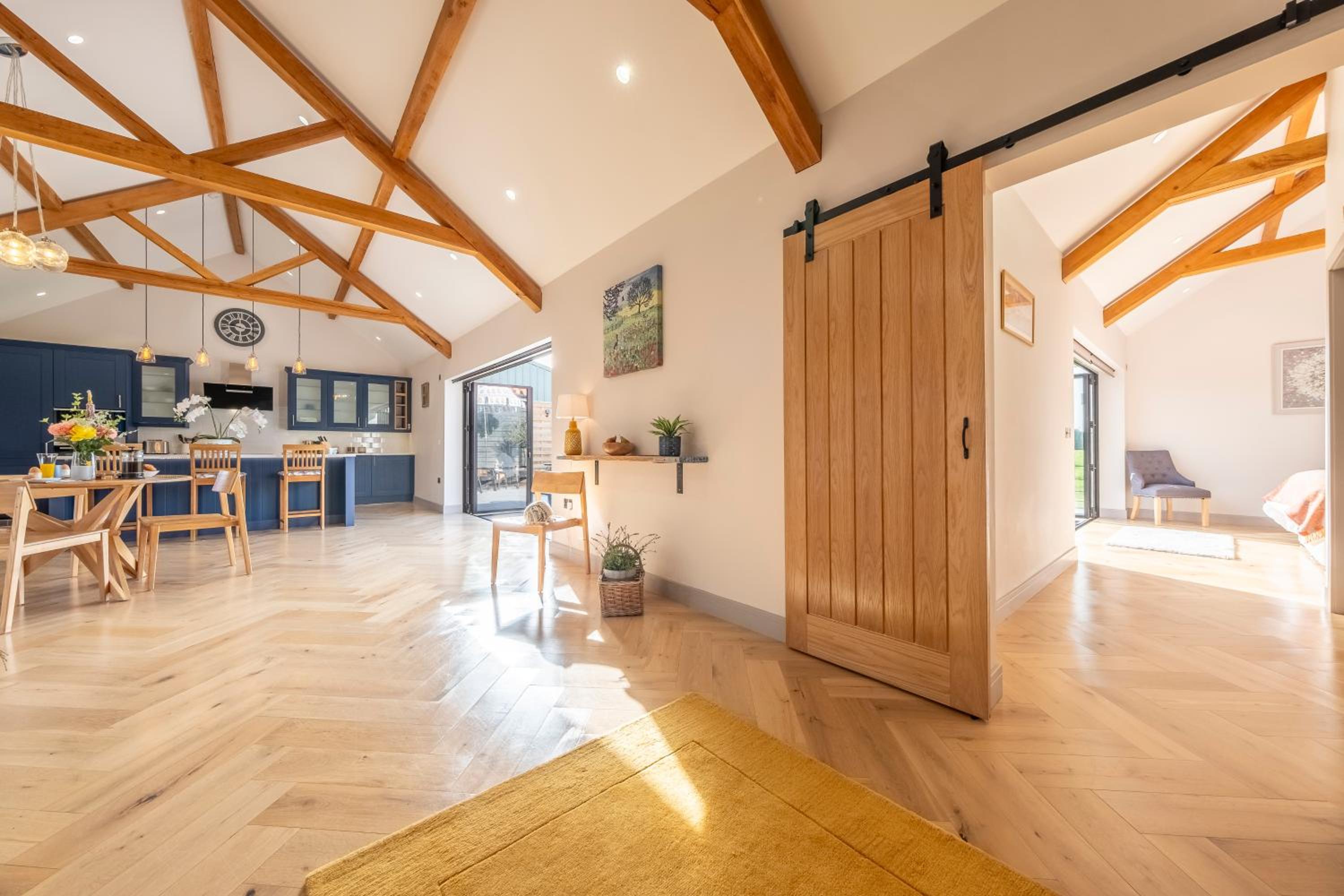 Large immaculate rural conversion - The Milking Parlour view 5