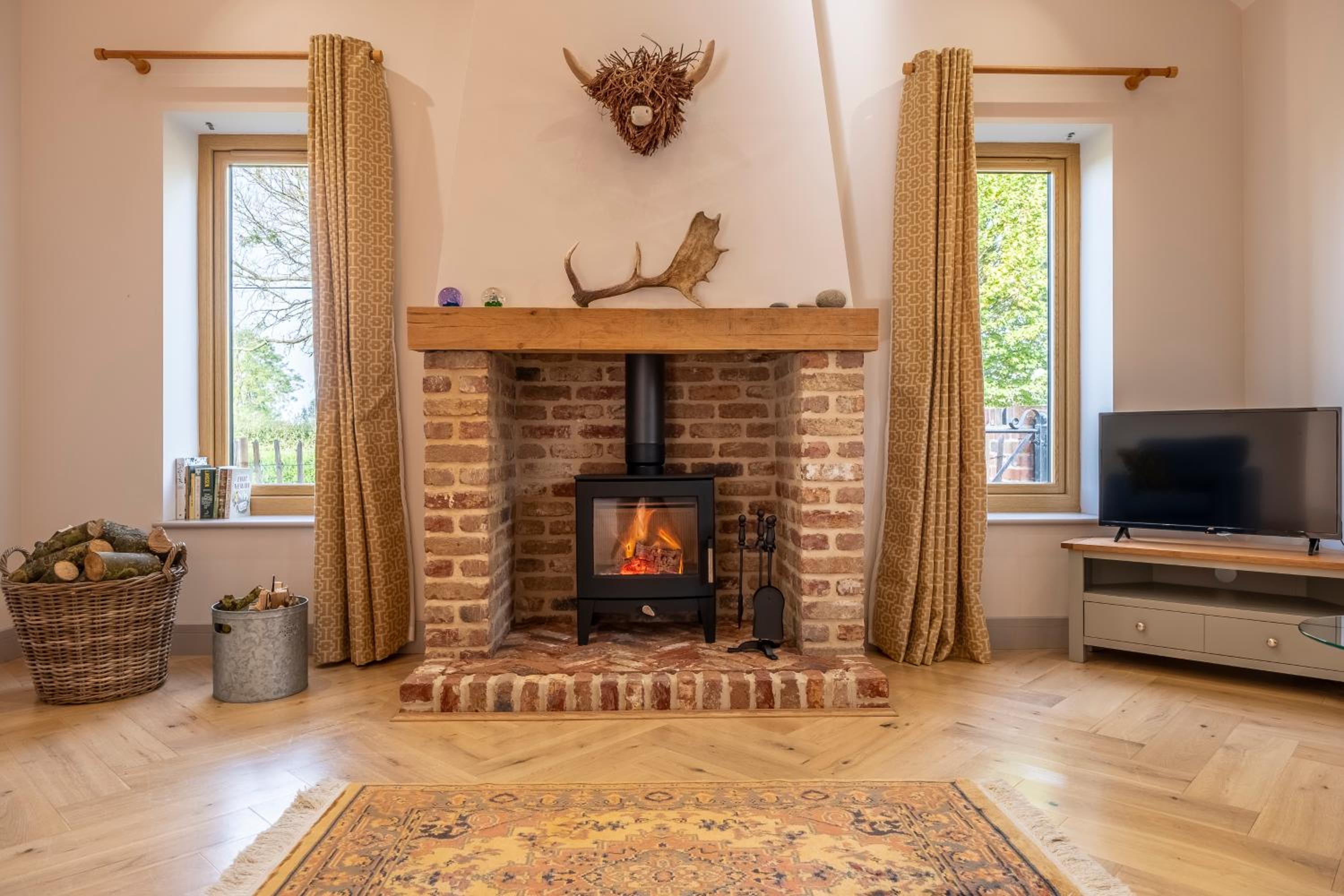 Large immaculate rural conversion - The Milking Parlour view 2