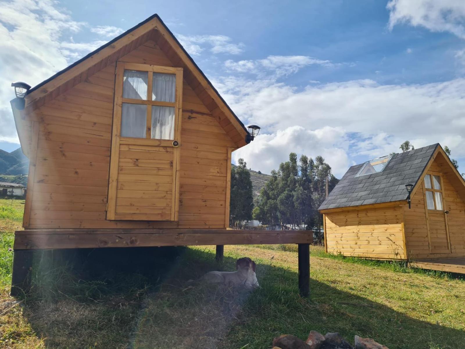 Hospedaje Guatavita cabaña tippie