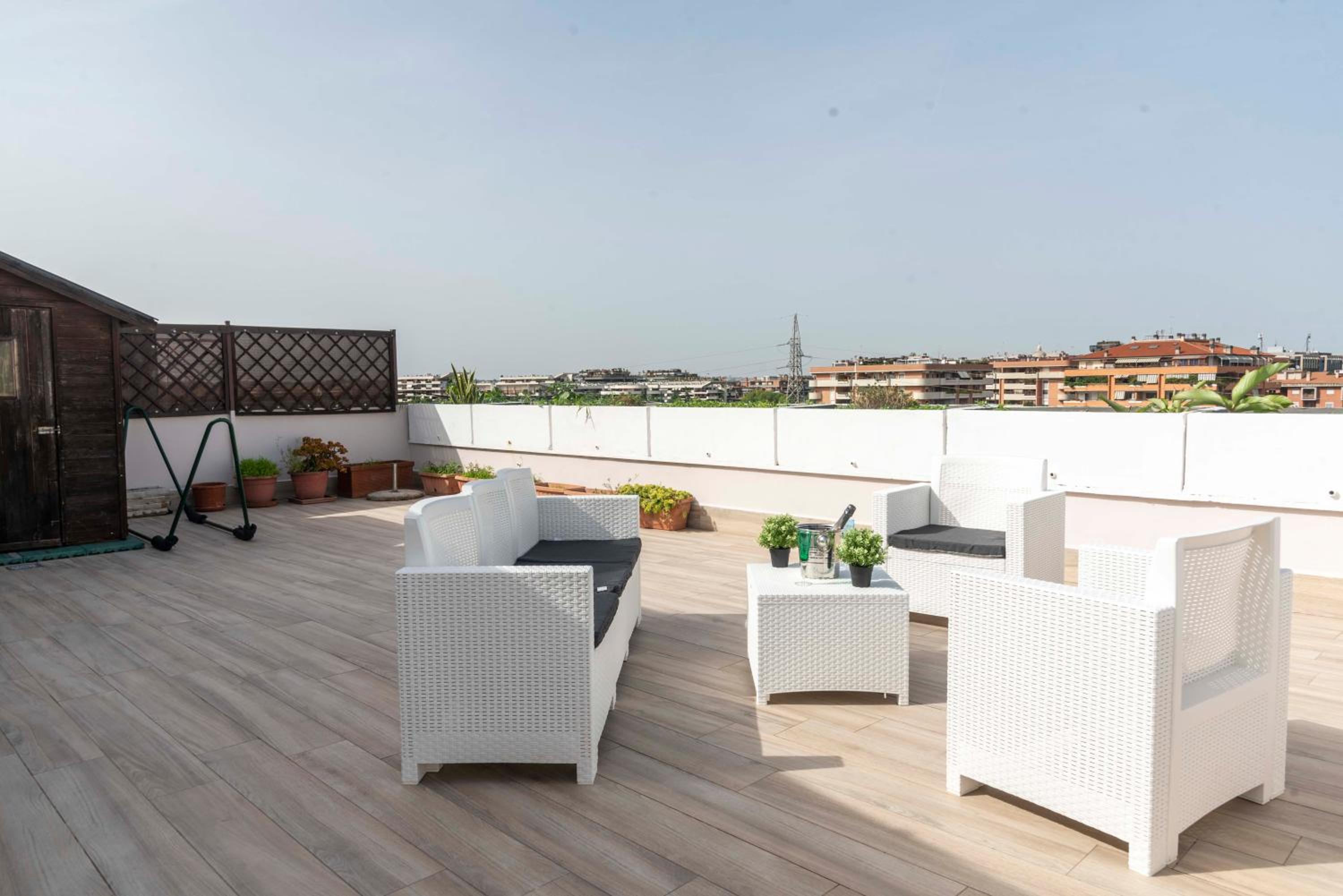 amazing penthouse roma eur