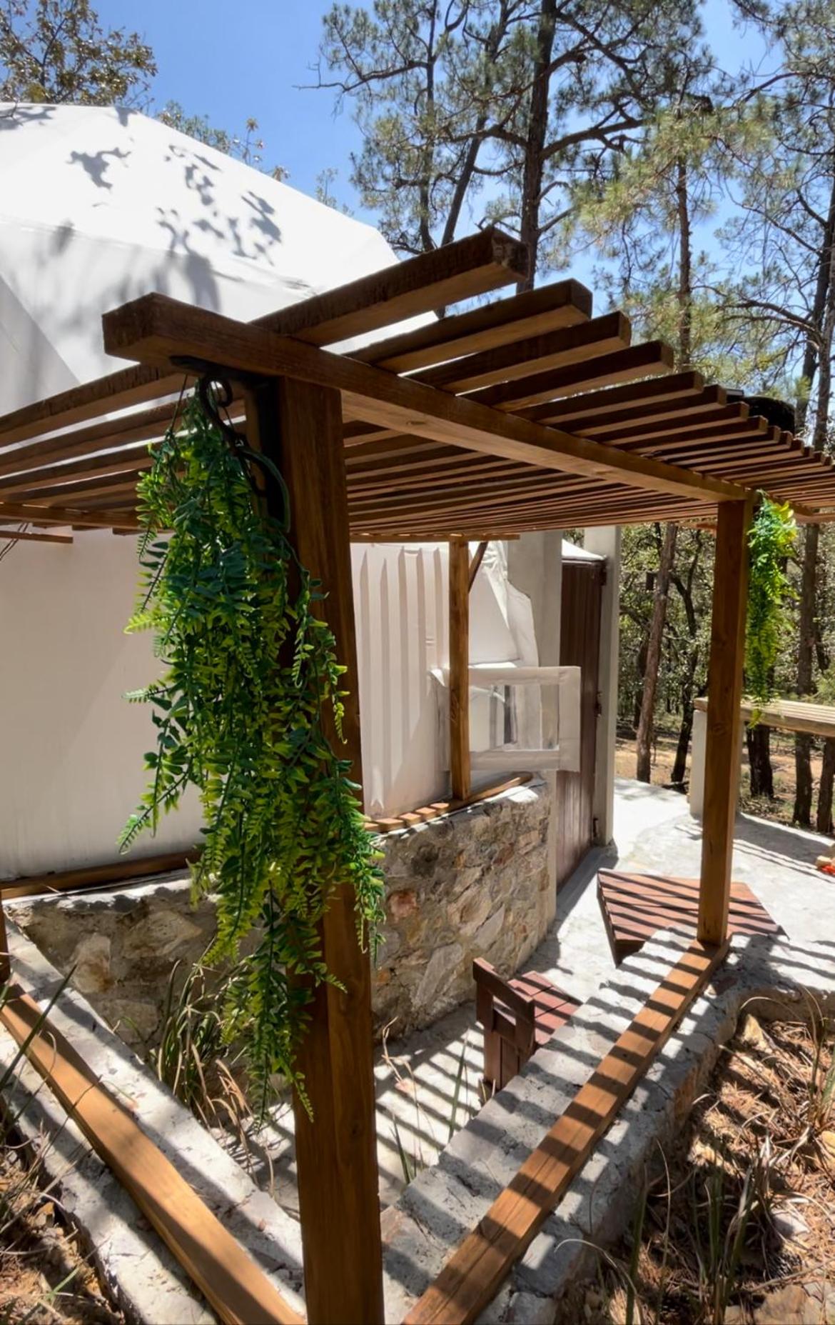 Glamping de lujo en Huasca