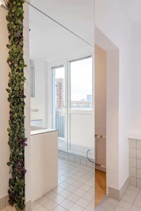 Tranquil designer apartment with 40m2 terrace overlooking Castle of Bratislava