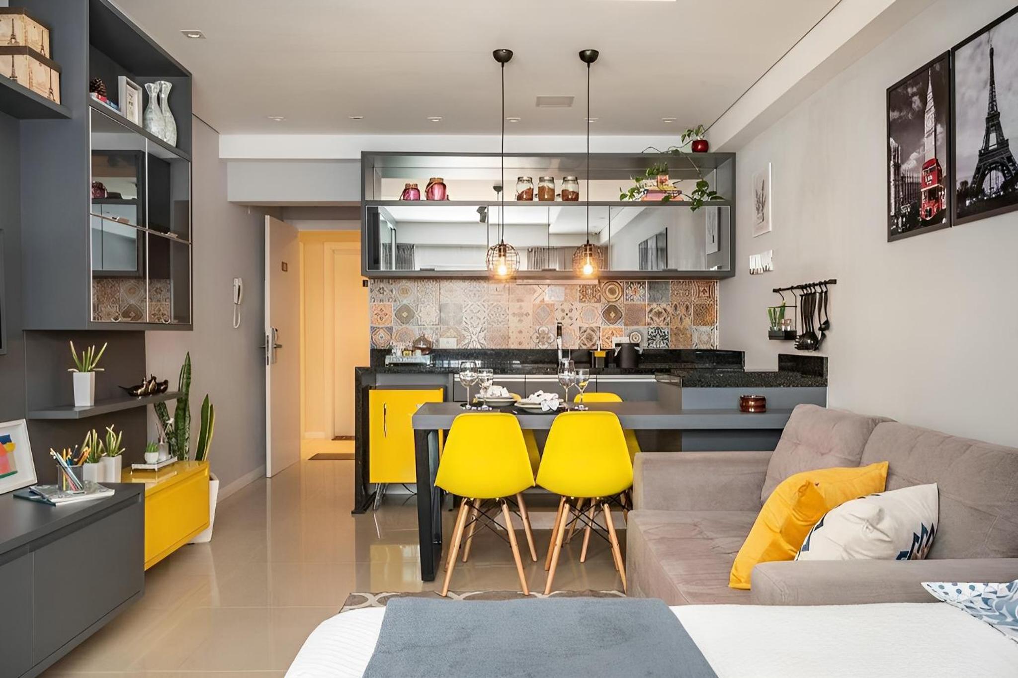 Acolhedor Studio no Batel/Água Verde em frente ao Shopping Curitiba