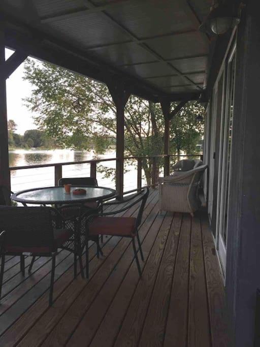 Waterfront Home on Bantam Lake with Private Beach view 4