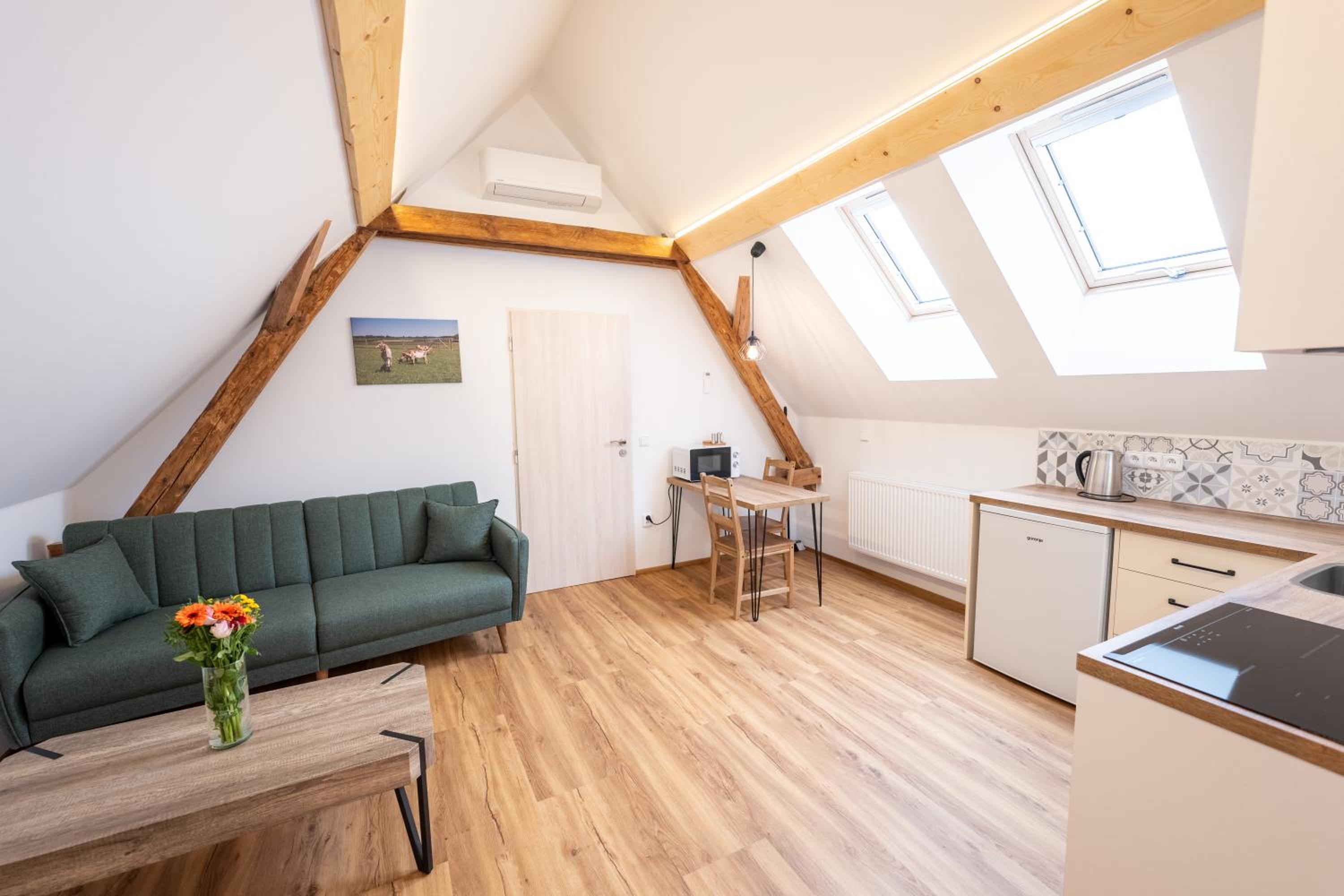 Wellness zoo apartmány Lhota