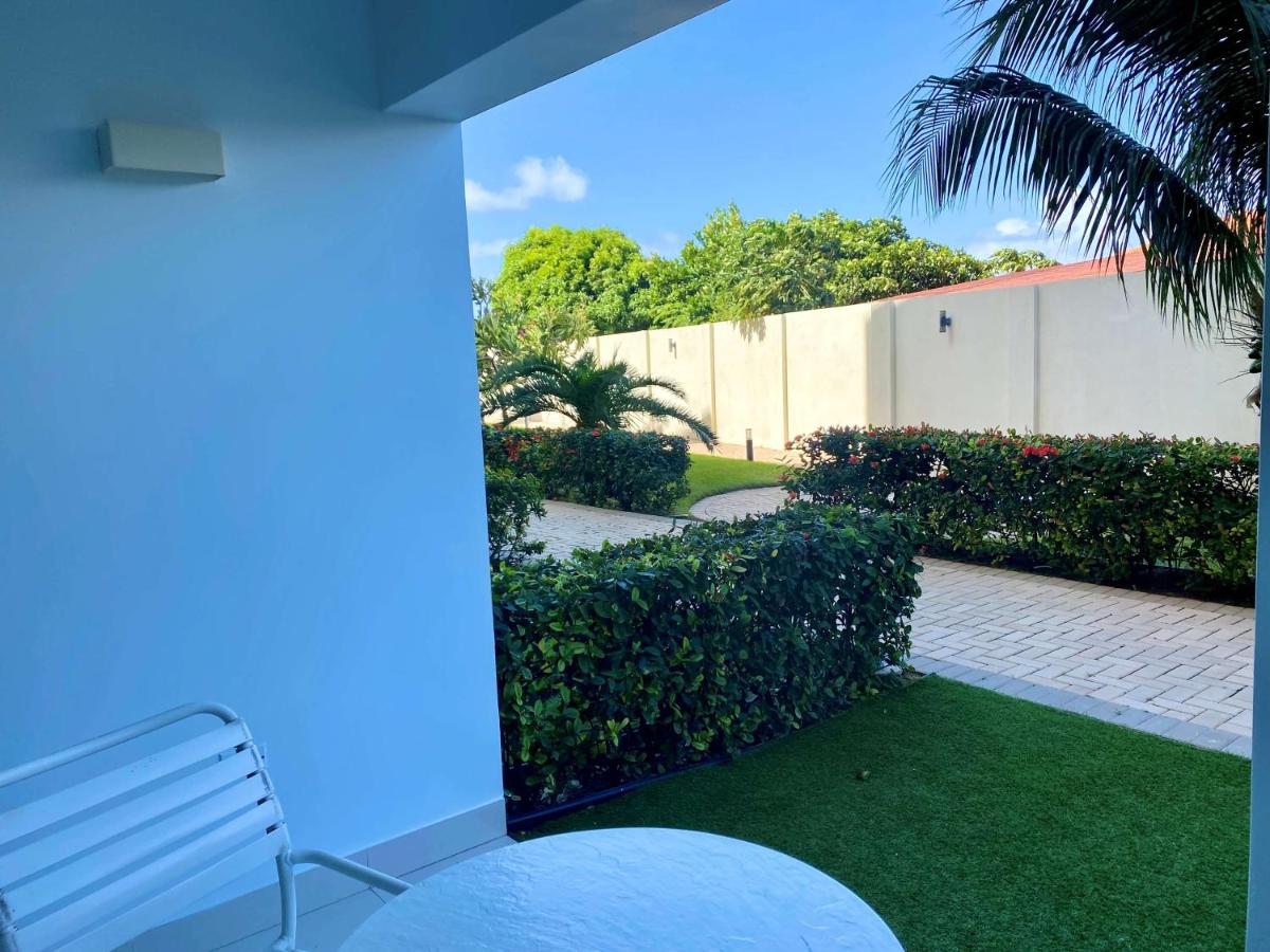 outdoor BBQ area
