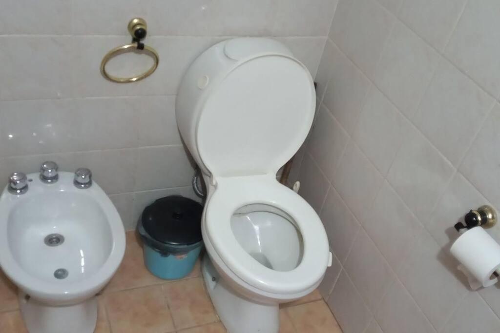 Cabaña hogareña con bajada a arroyo.