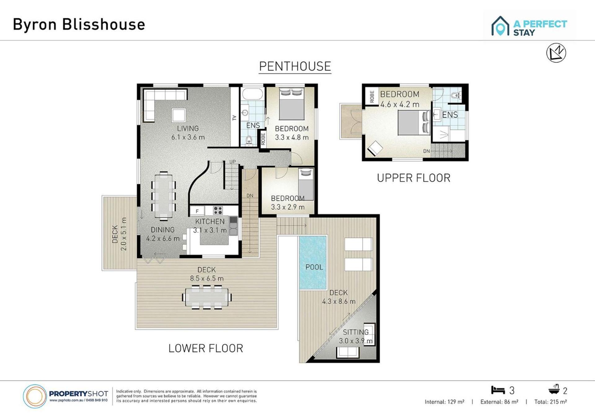 Byron Blisshouse Penthouse - Belongil Beach luxury