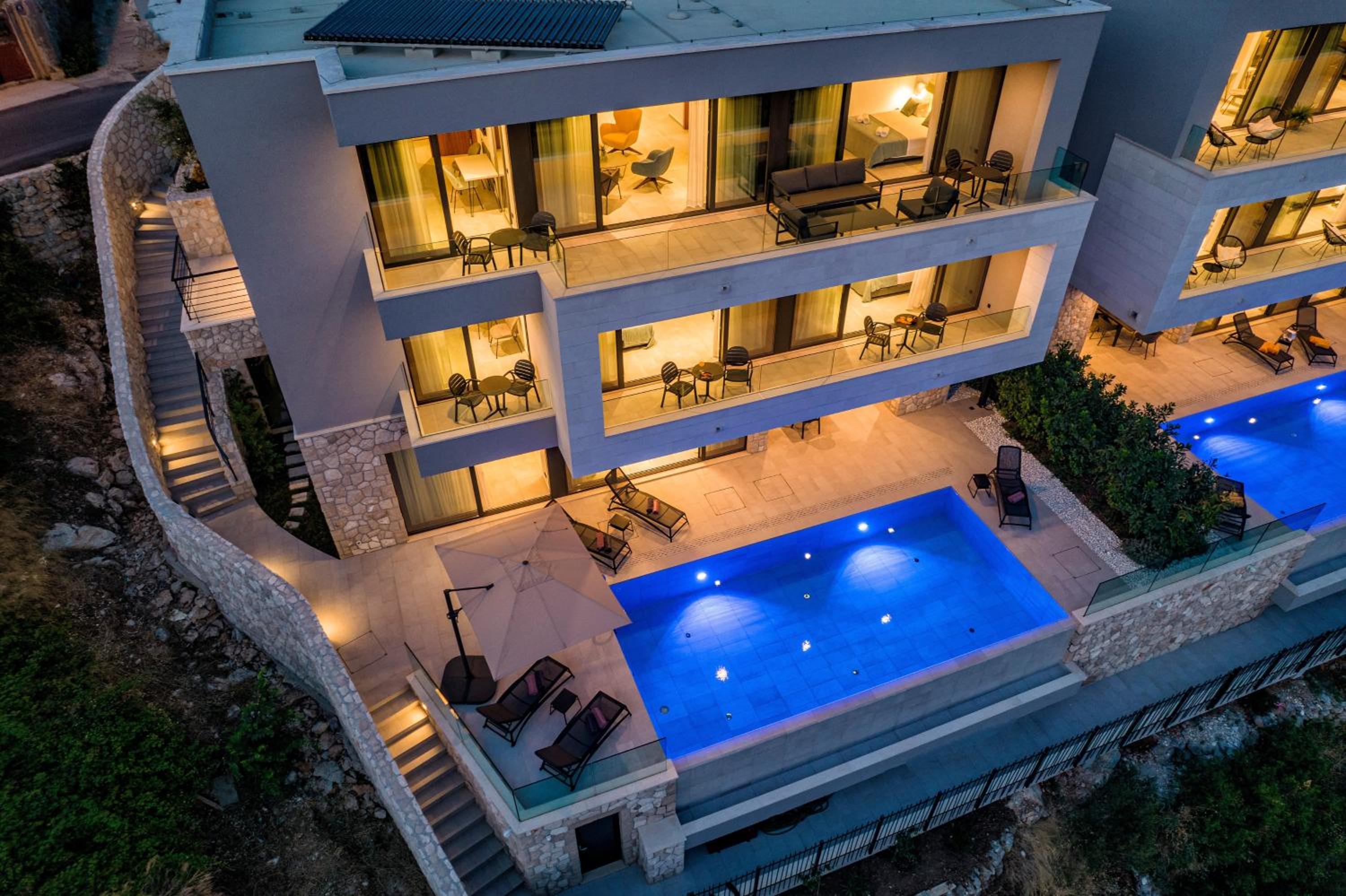 Magnificent Orasac Villa 5 Bedrooms Orasac Splendor Villa Stunning Sea View