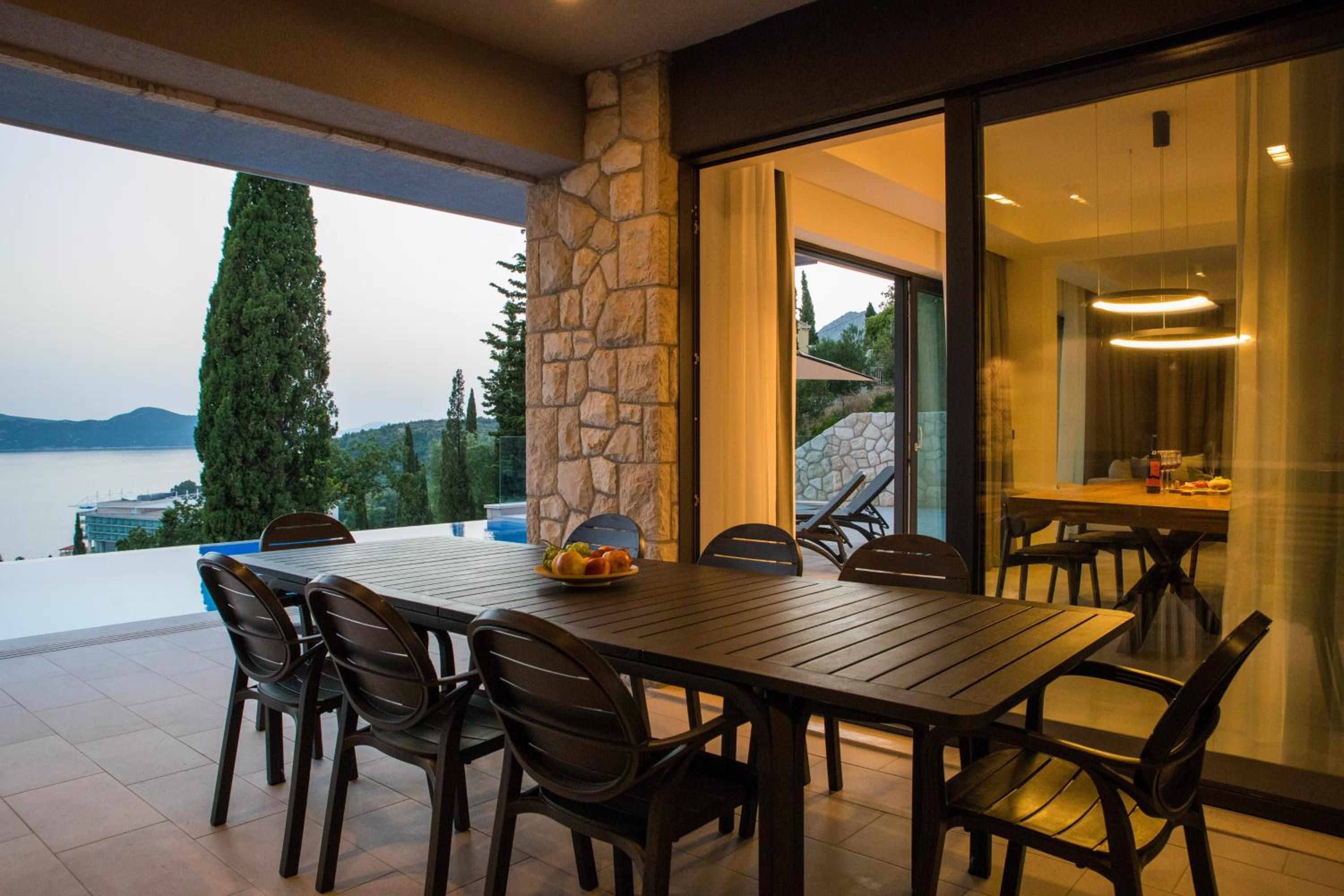 Magnificent Orasac Villa 5 Bedrooms Orasac Splendor Villa Stunning Sea View