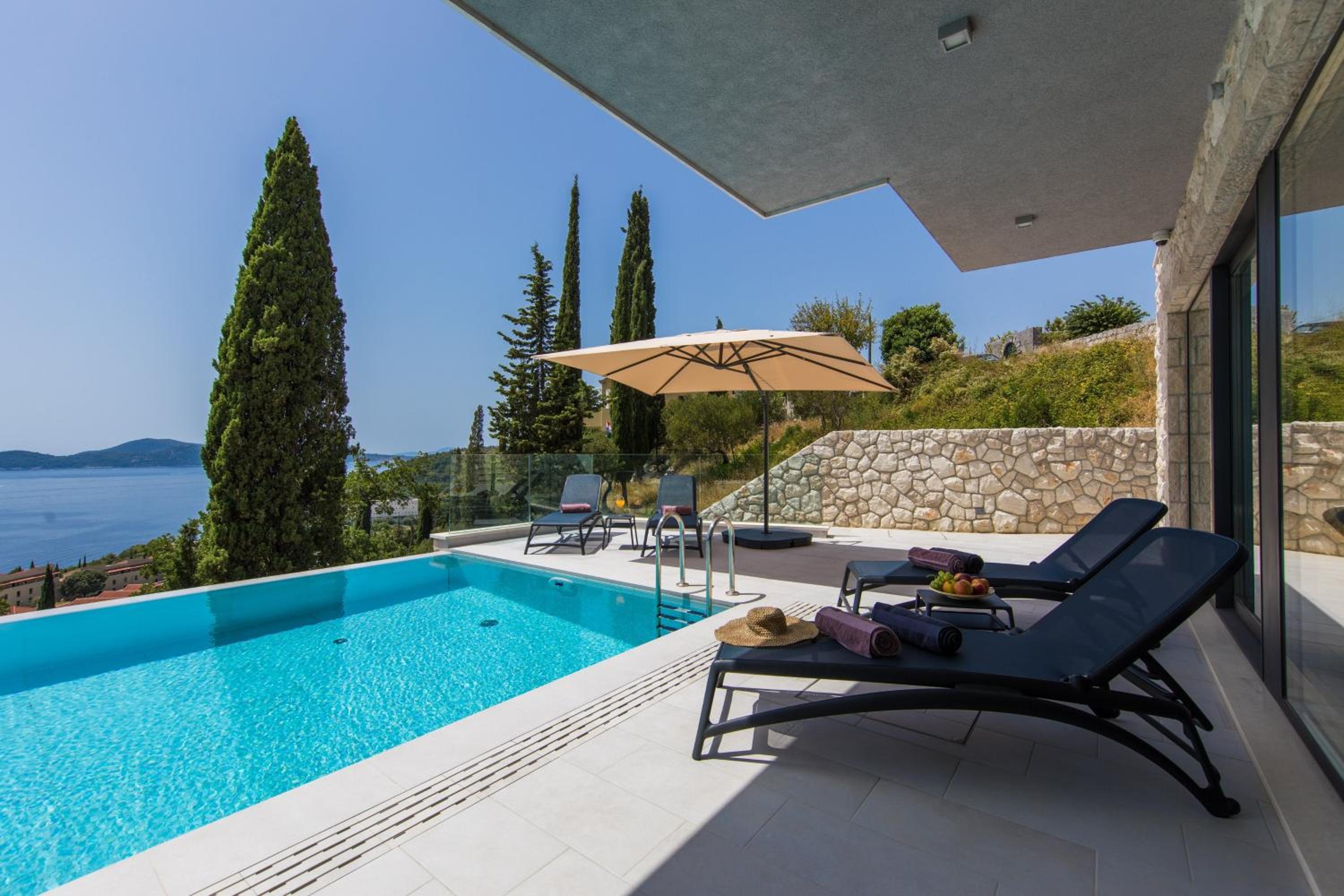 Magnificent Orasac Villa 5 Bedrooms Orasac Splendor Villa Stunning Sea View